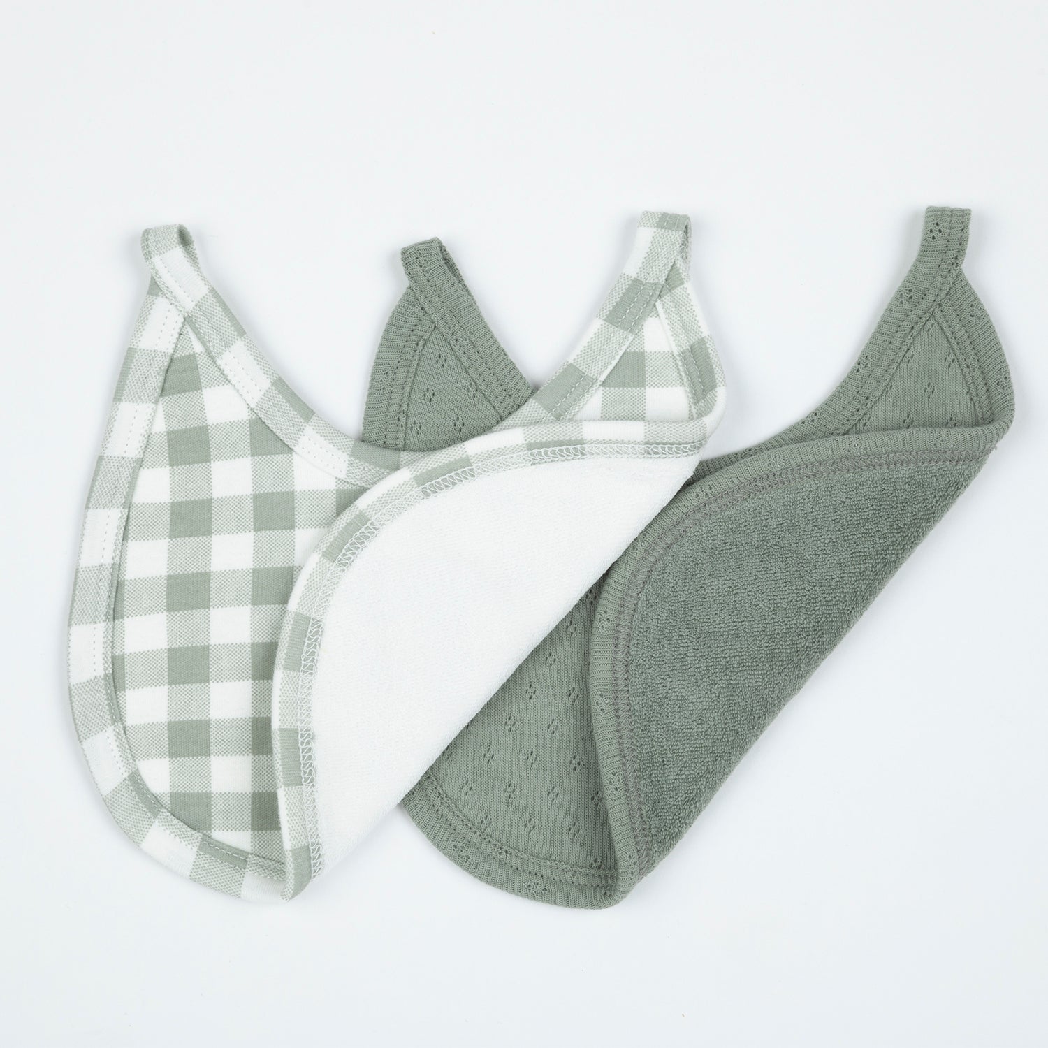 Pack Baberos Musgo - Minicoton