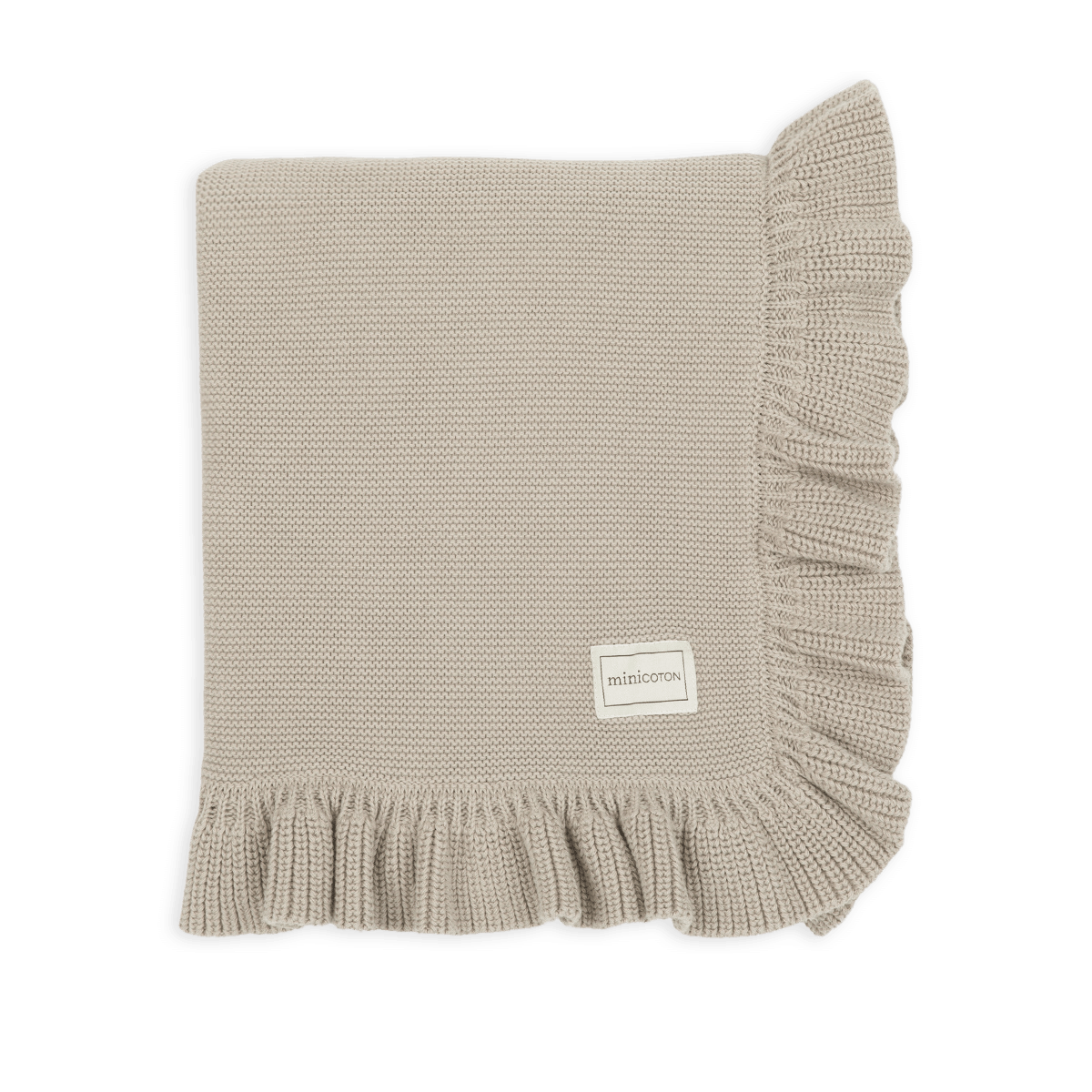 Manta Ruffle Beige - Minicoton