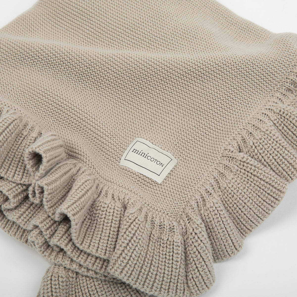 Manta Ruffle Beige - Minicoton