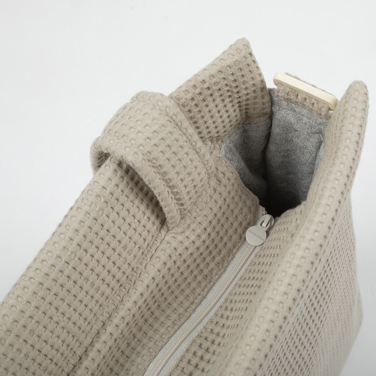 Bolsa Icon Flor Dusty Blue - Minicoton