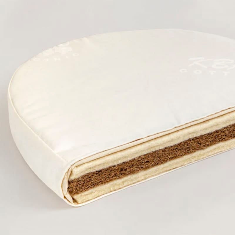 Emil Bassinet + Canopy Blossom Rose - Vegan - Minicoton