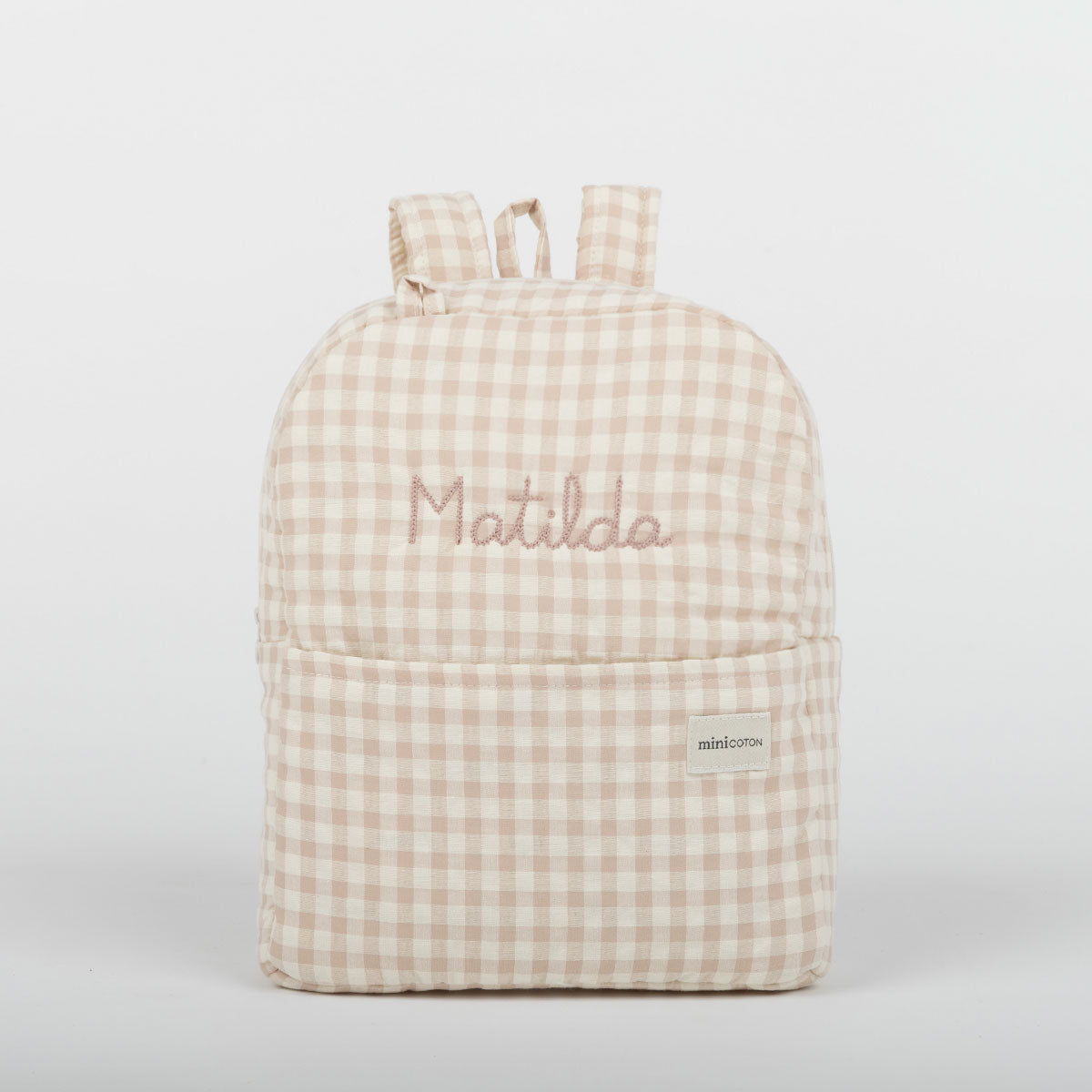 Mochila Vichy Rose - Minicoton