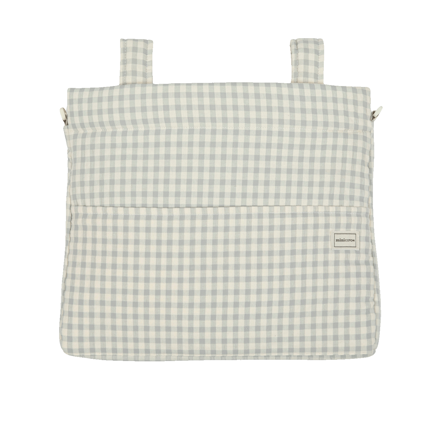 Bolsa Icon Vichy Blue - Minicoton