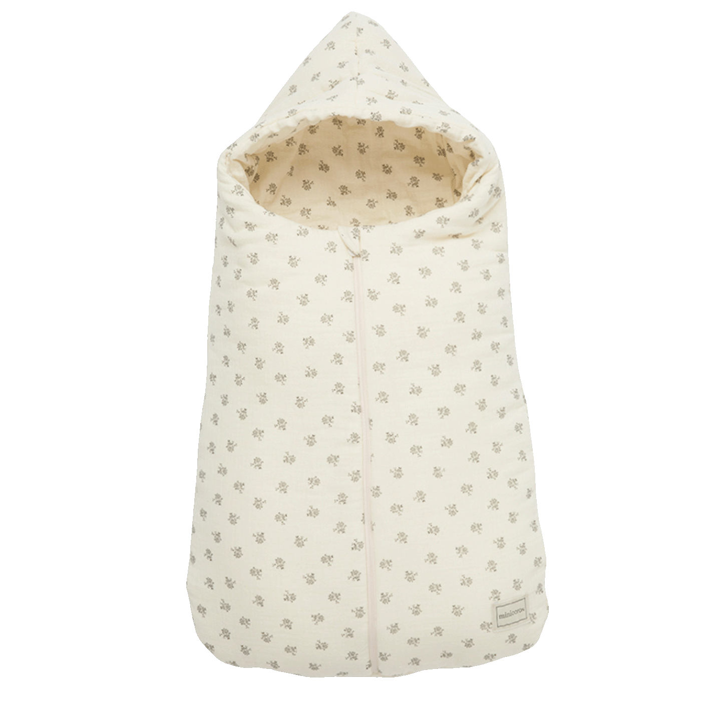 Saco Oval Blossom Blue - invierno - Minicoton