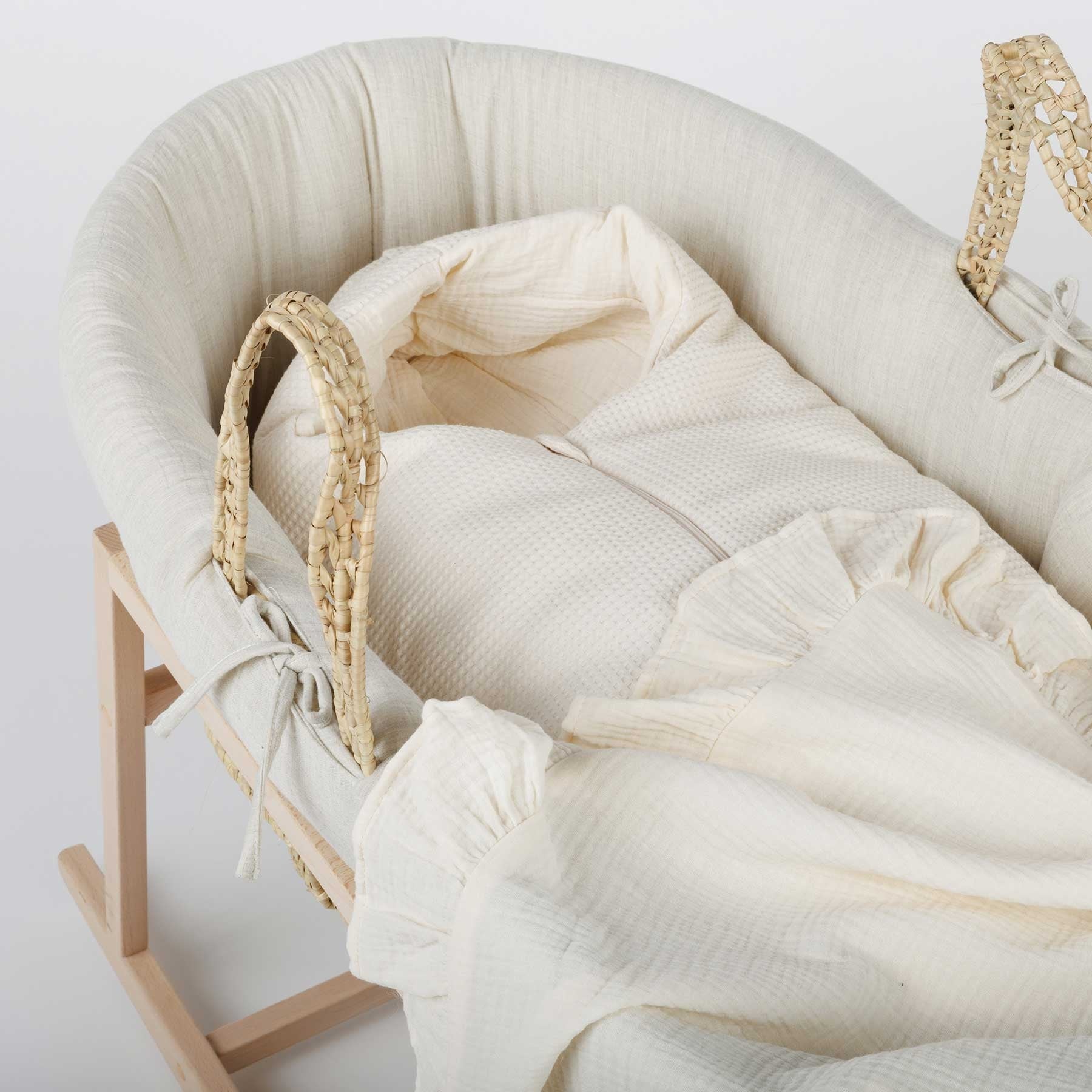 Muselina Volante Crudo - Minicoton