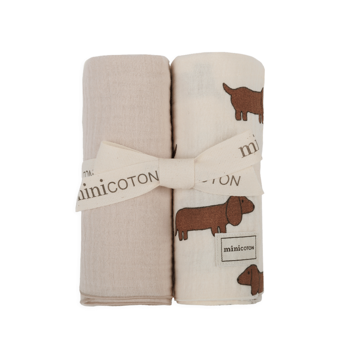 Pack Muselinas Bestie + Petal - Minicoton