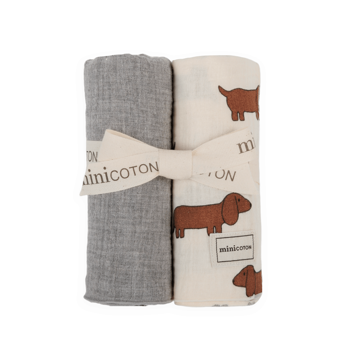 Pack Muselinas Bestie + Melange - Minicoton