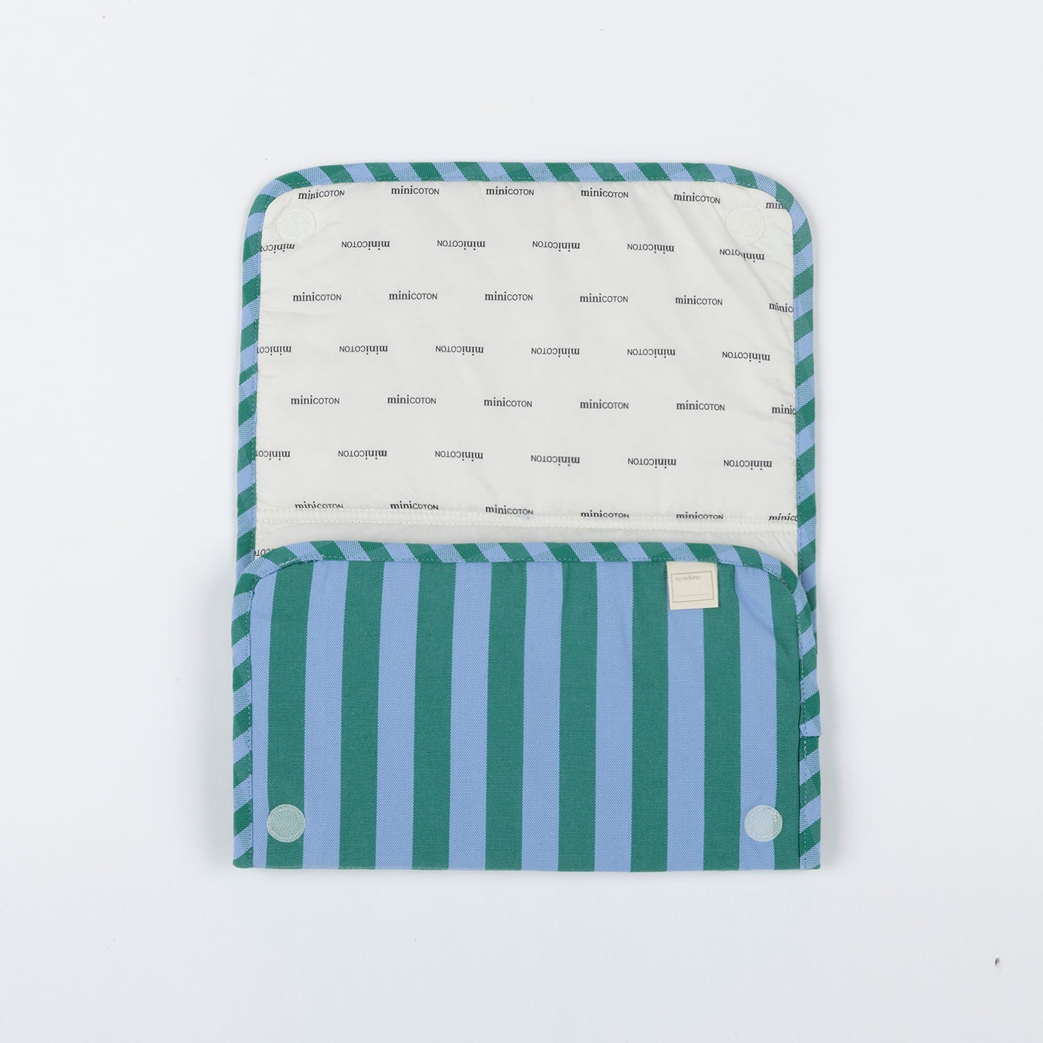 Cambiador - Green + Sky Blue - Minicoton