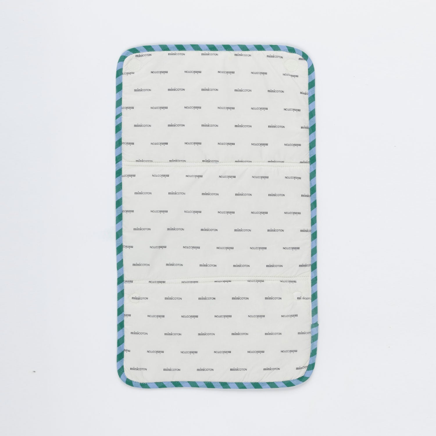 Cambiador - Green + Sky Blue - Minicoton