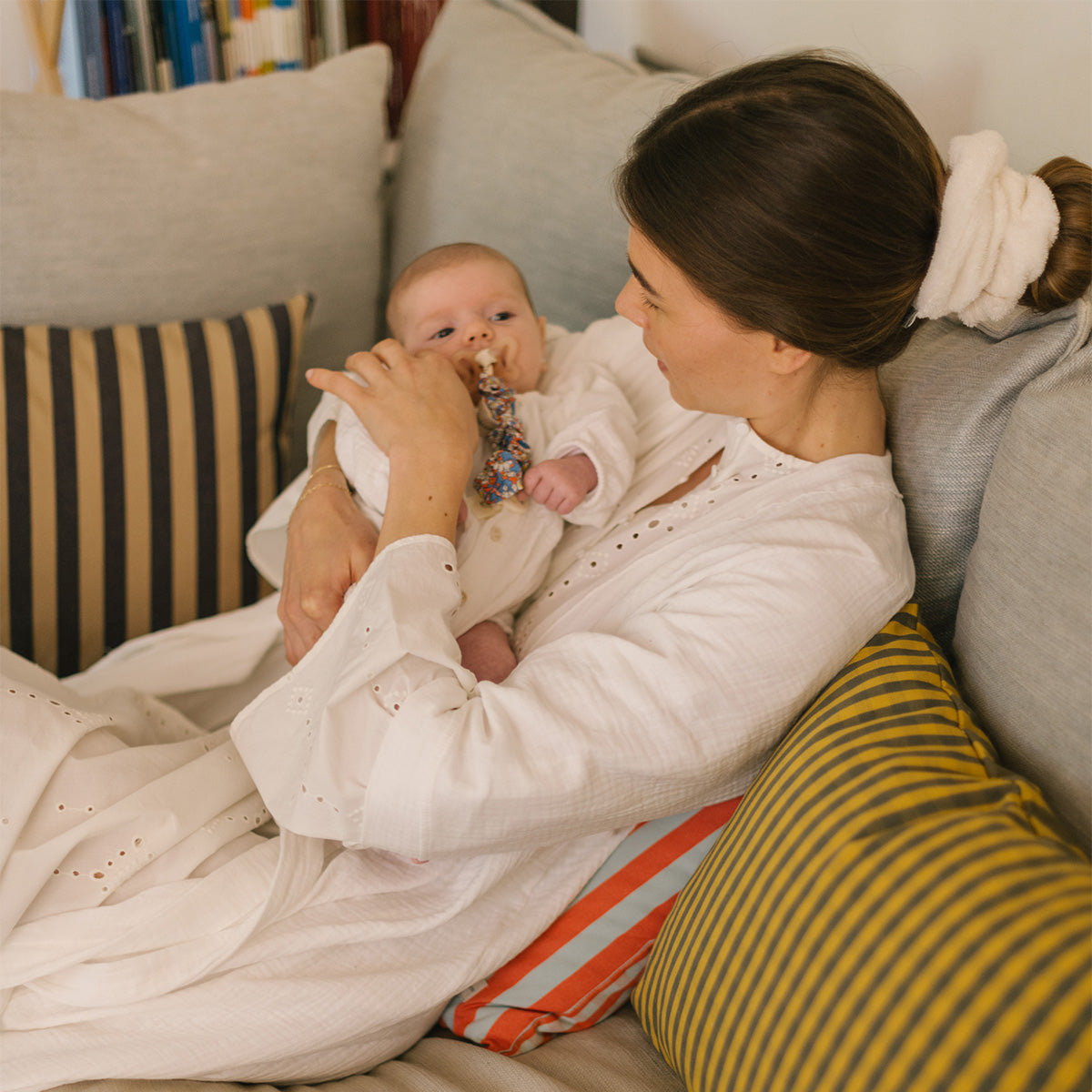 Cojín 40 x 60 - Black + White - Minicoton