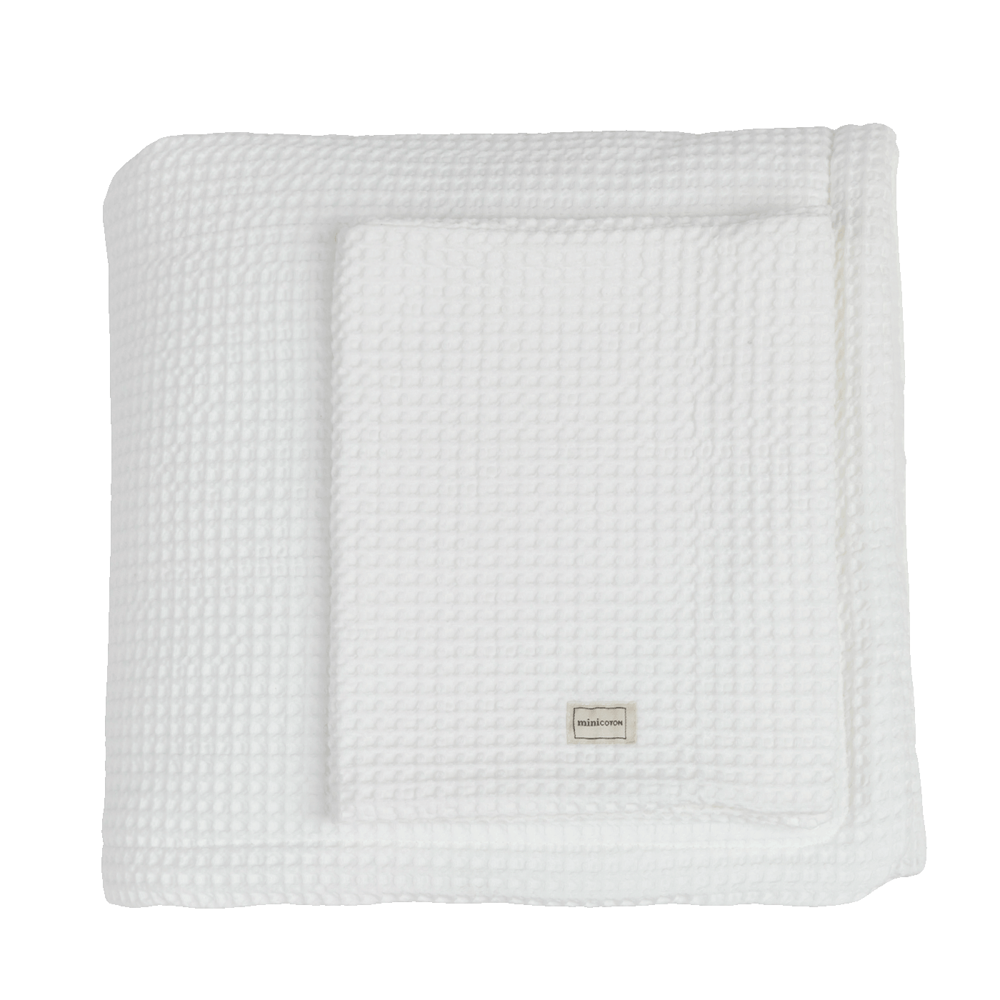 Colcha + Funda Almohada Big Lula Blanco - Minicoton