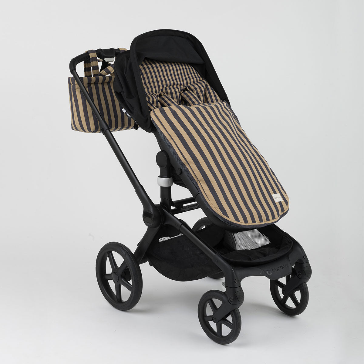 Carry - Navy + Caramel - Minicoton