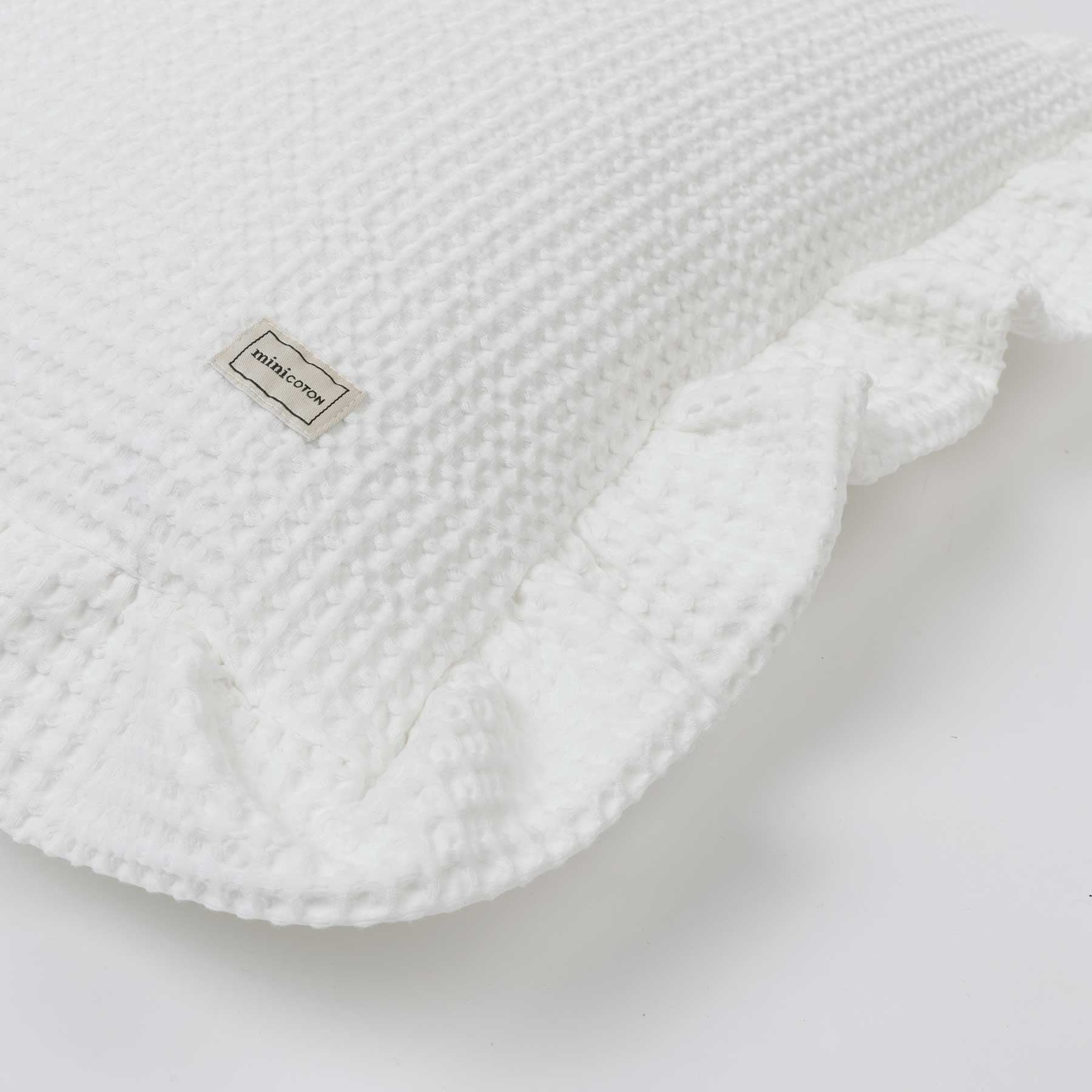 Cojín Ruffle Big Lula Blanco - Minicoton