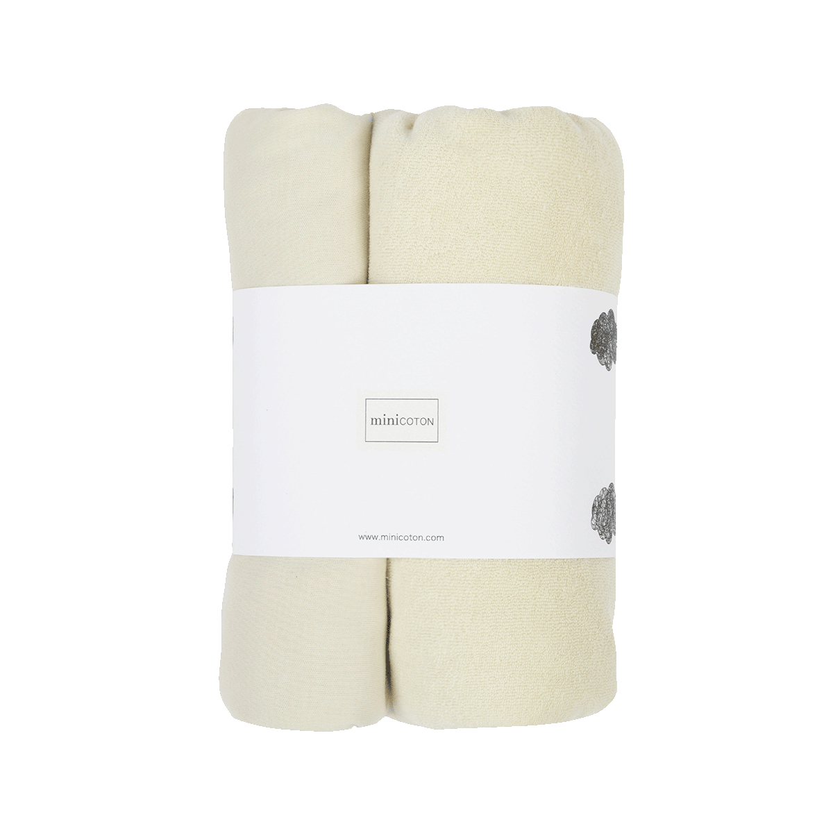 Pack Funda Cambiador Crudo - Minicoton