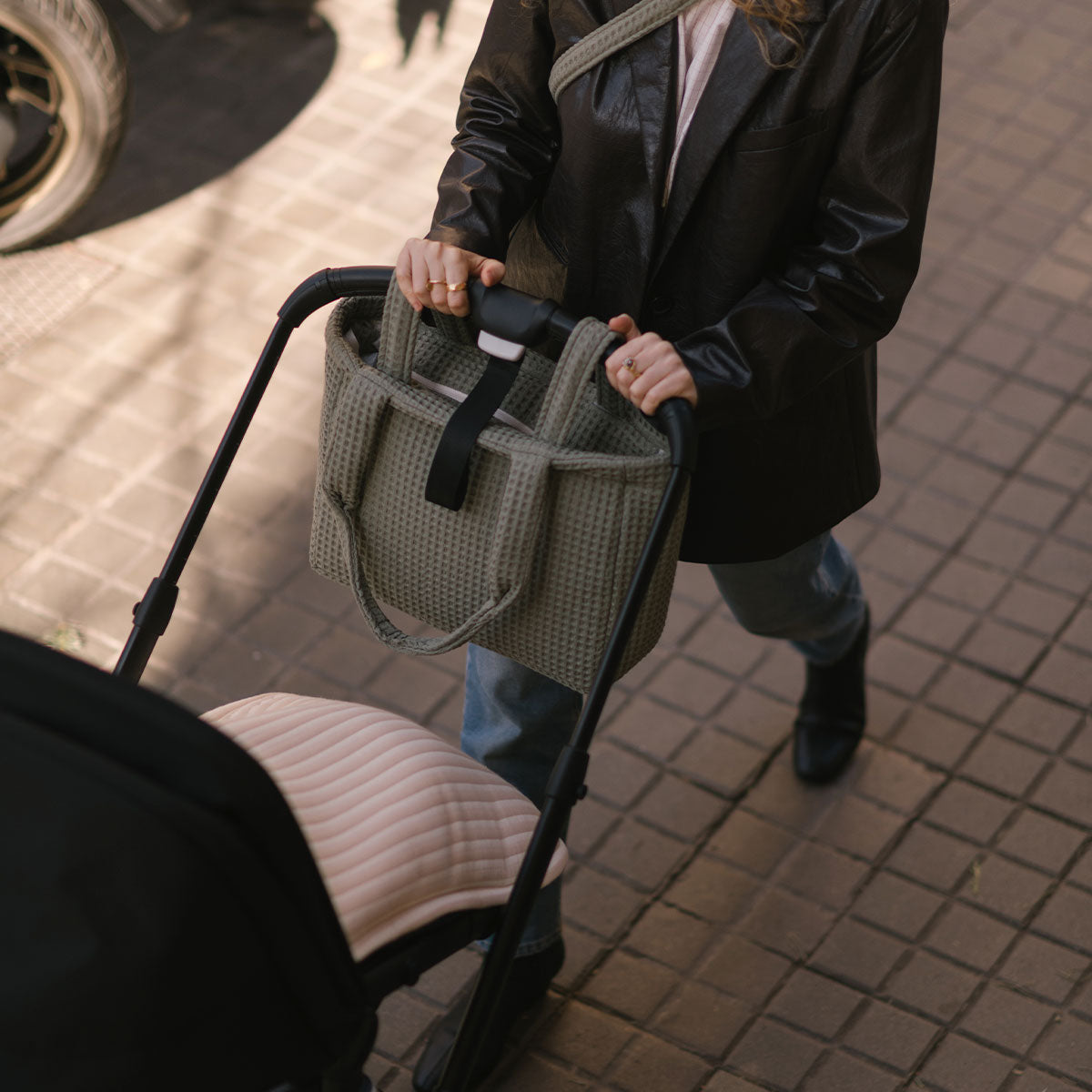 Bolsa Handle Big Lula Green - Minicoton