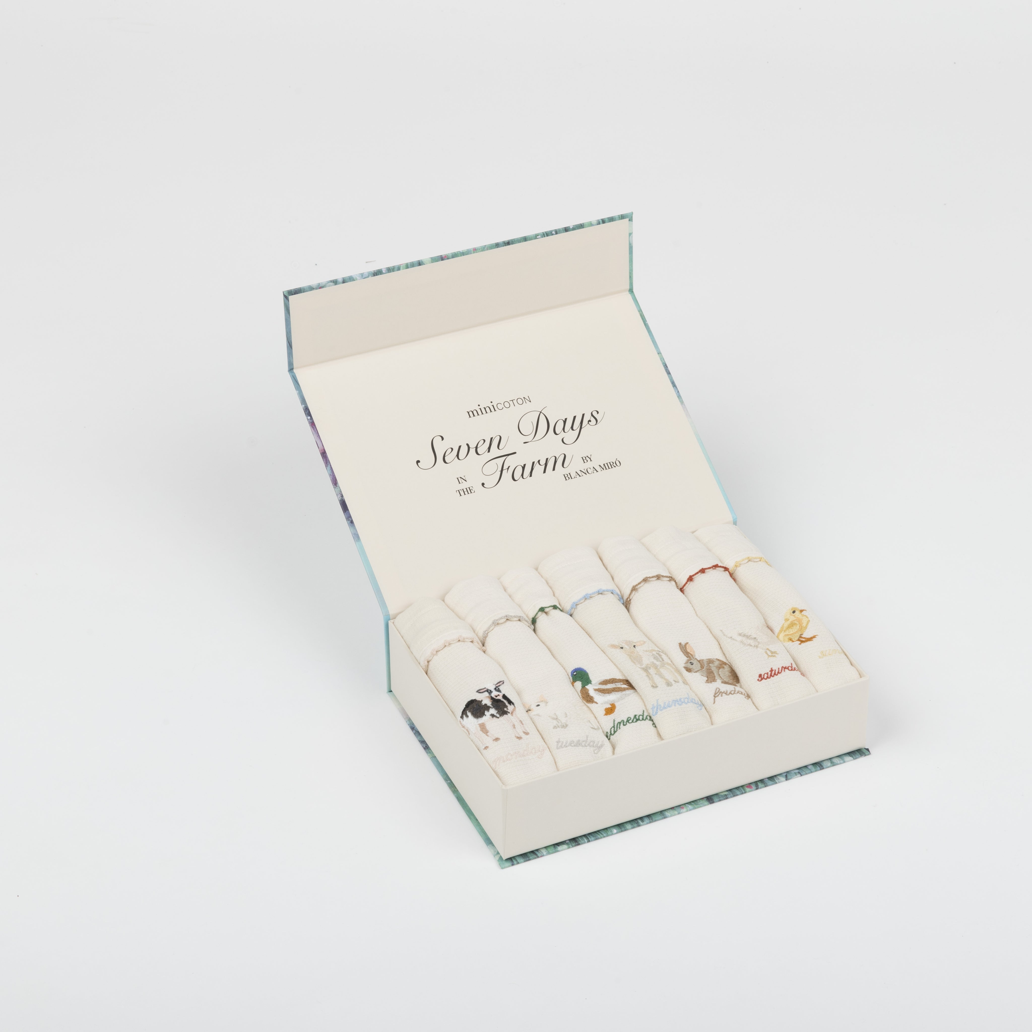 Weekly Set Bolsa Muda / Merienda - 7 days x Blanca Miró - Minicoton