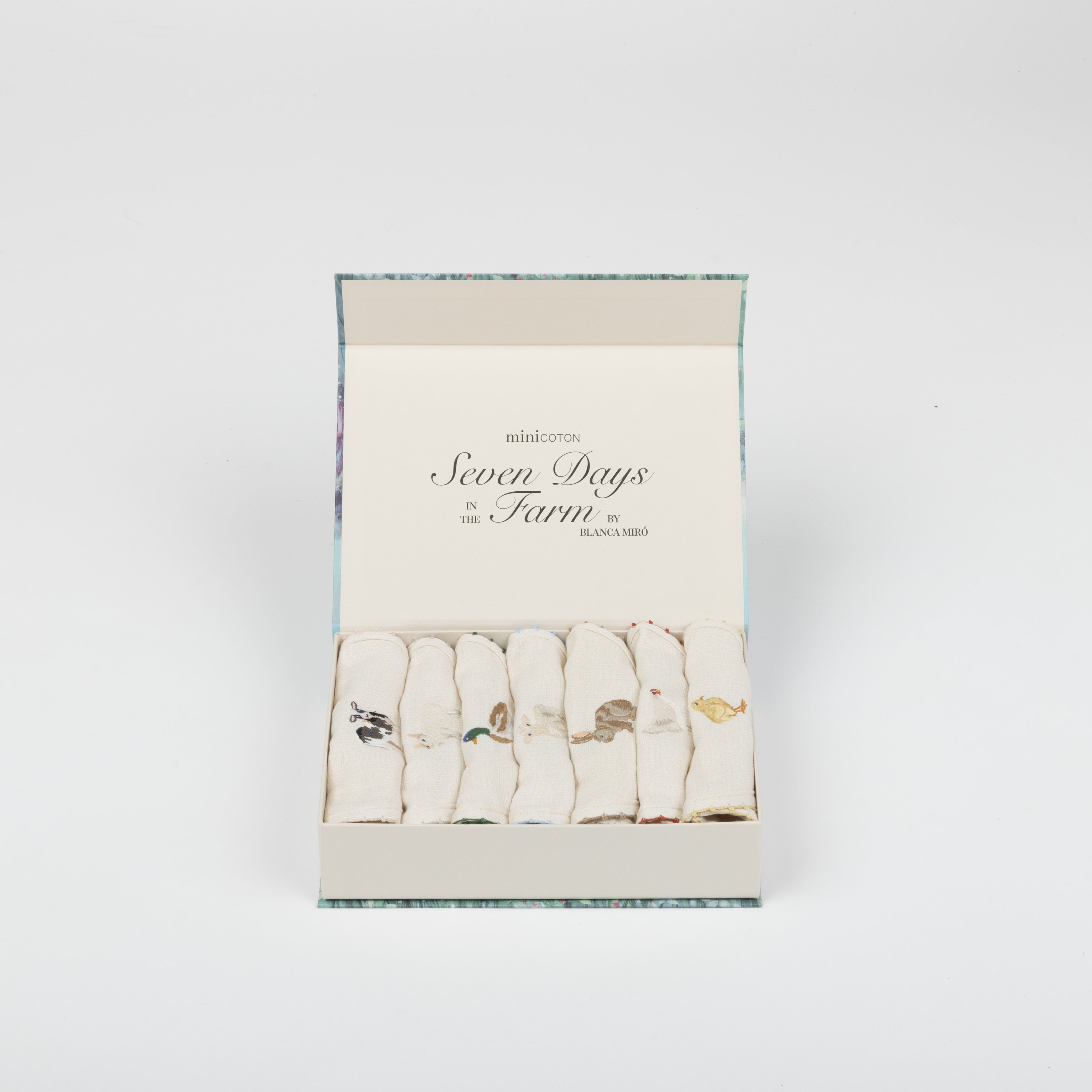 Weekly Set Baberos - 7 days x Blanca Miró - Minicoton