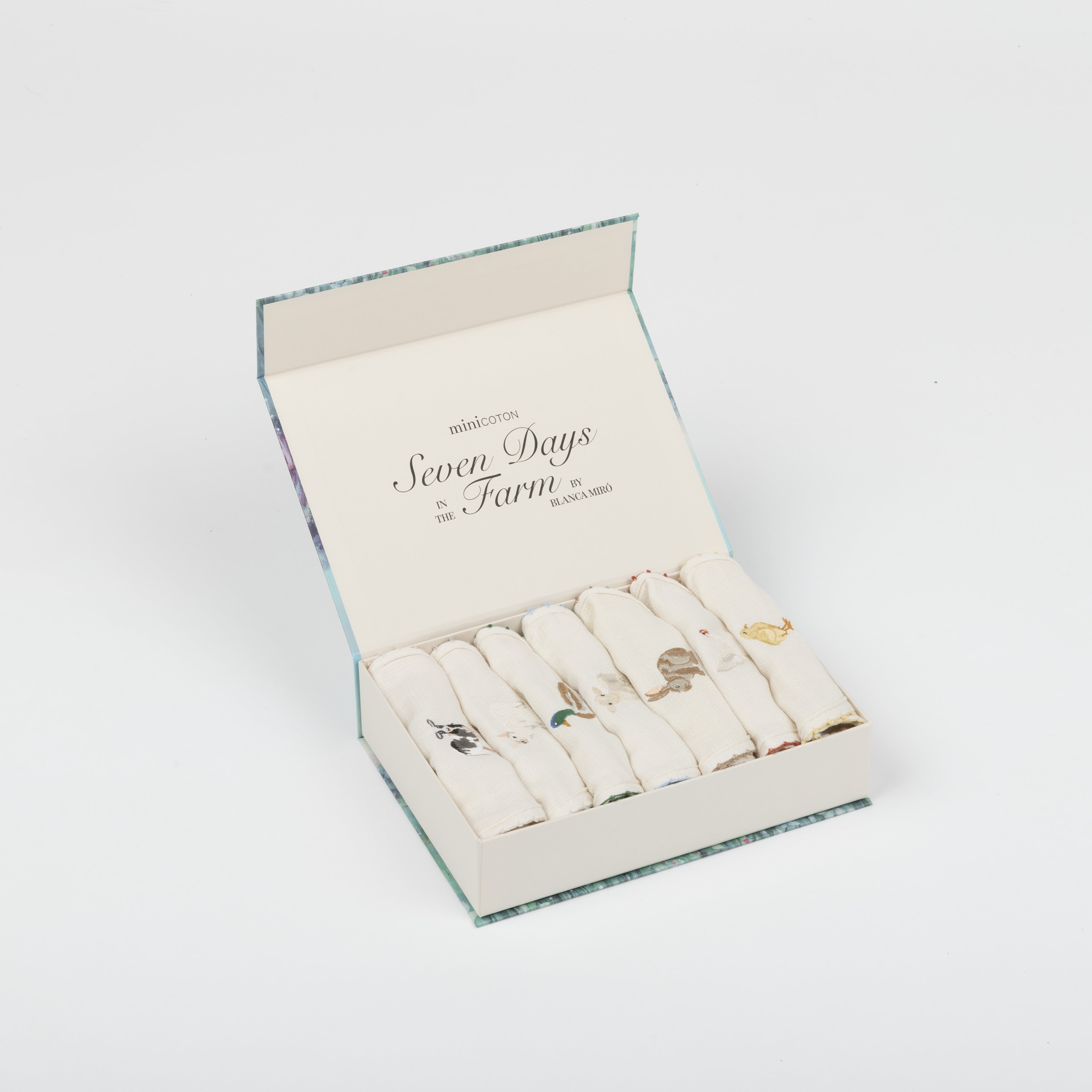 Weekly Set Baberos - 7 days x Blanca Miró - Minicoton