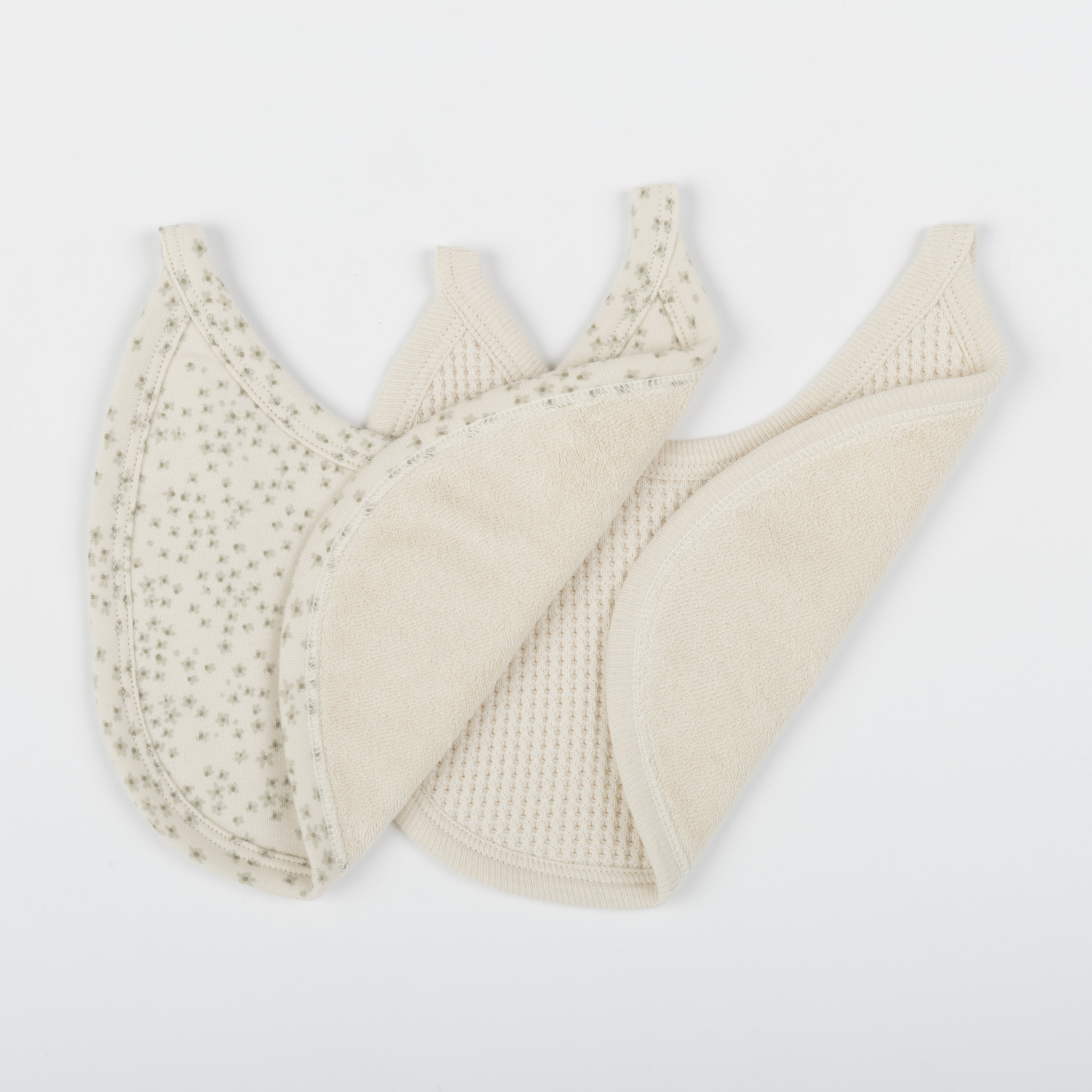 Pack Baberos Flor Greenhouse - Minicoton