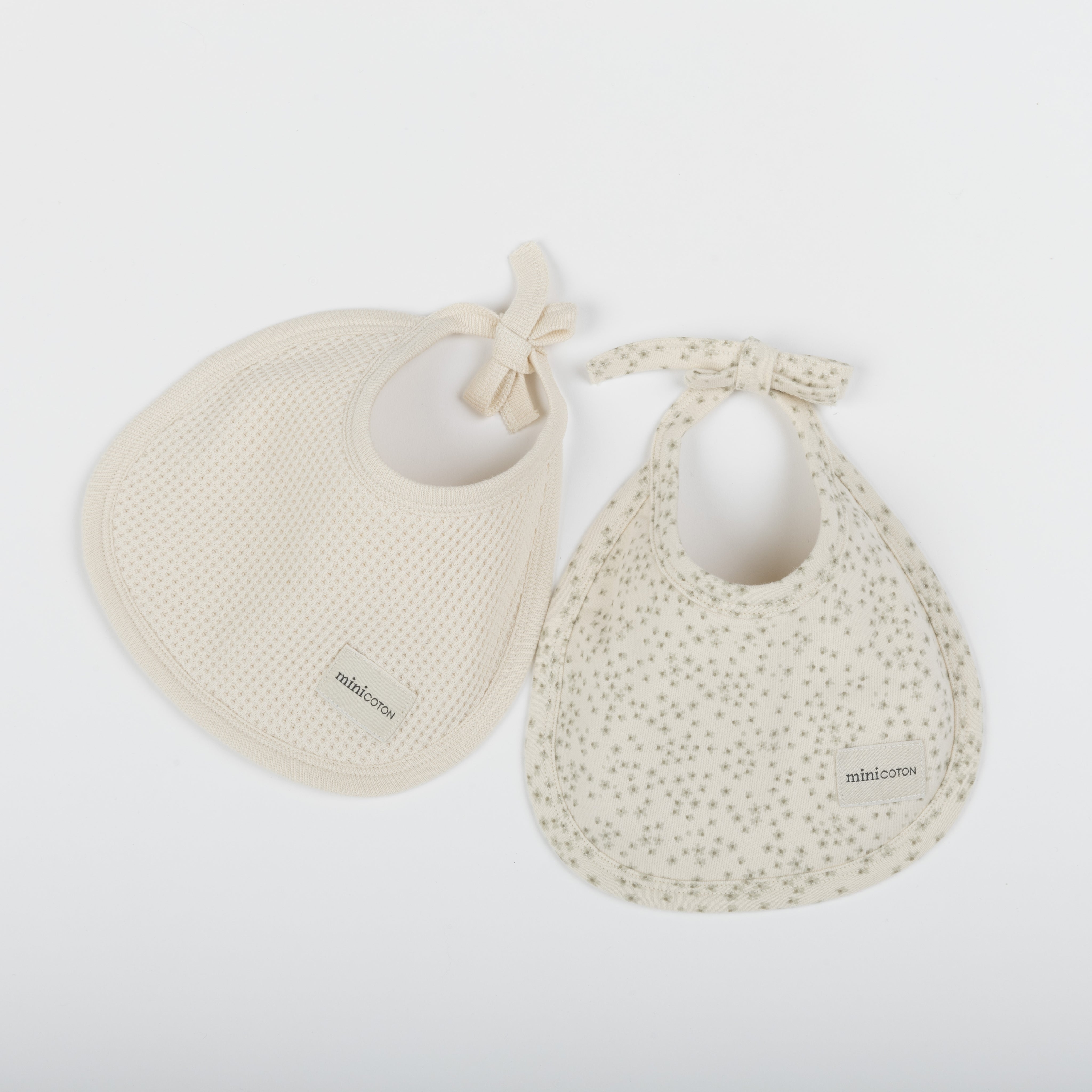 Pack Baberos Flor Greenhouse - Minicoton