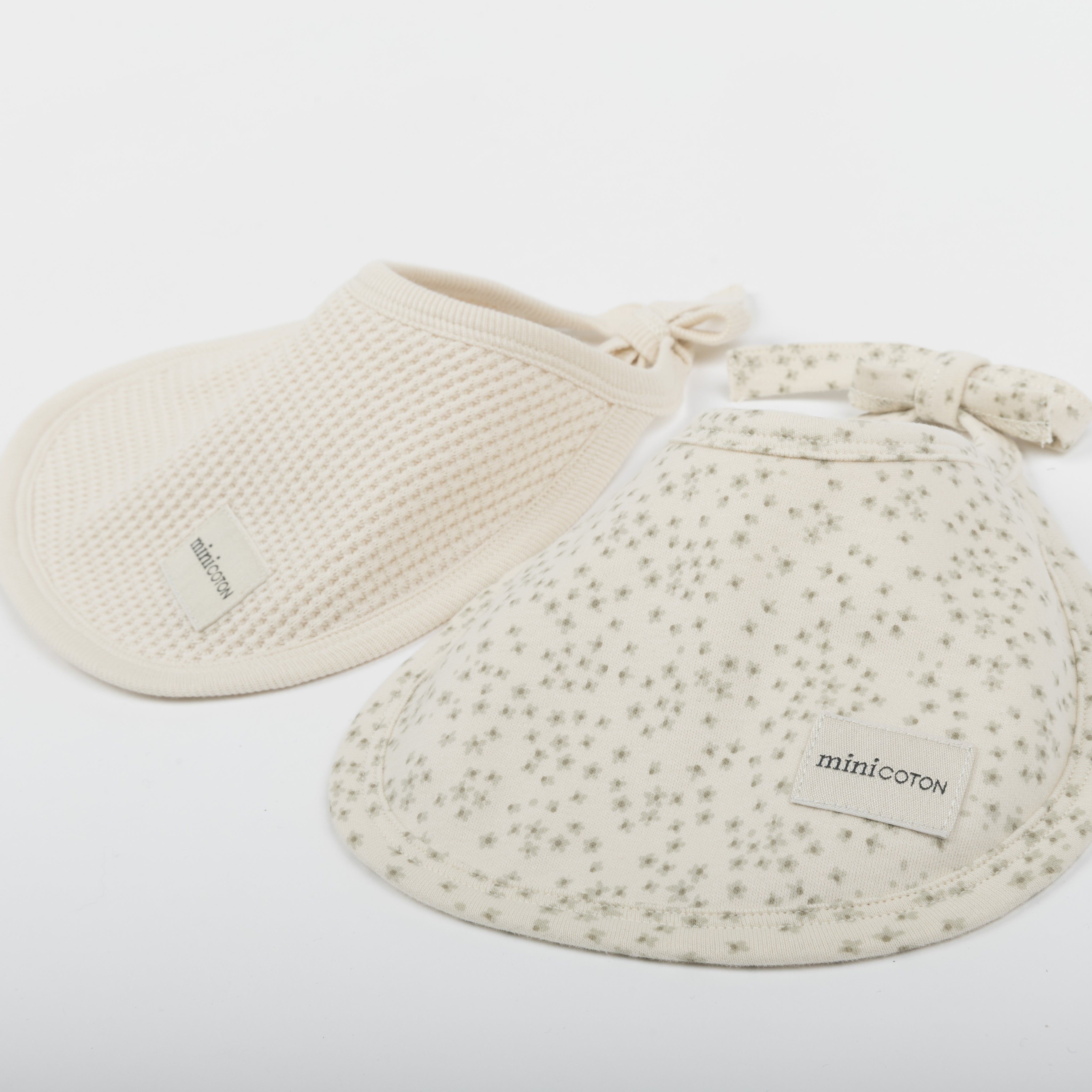 Pack Baberos Flor Greenhouse - Minicoton