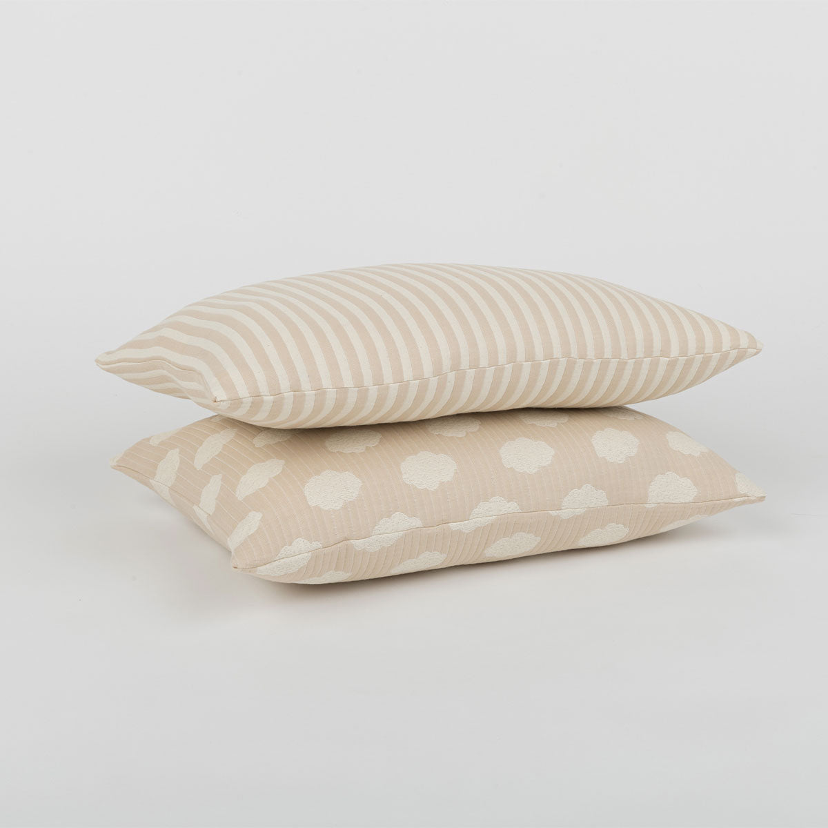 Cojín Rayas Nude 40x60 - Minicoton