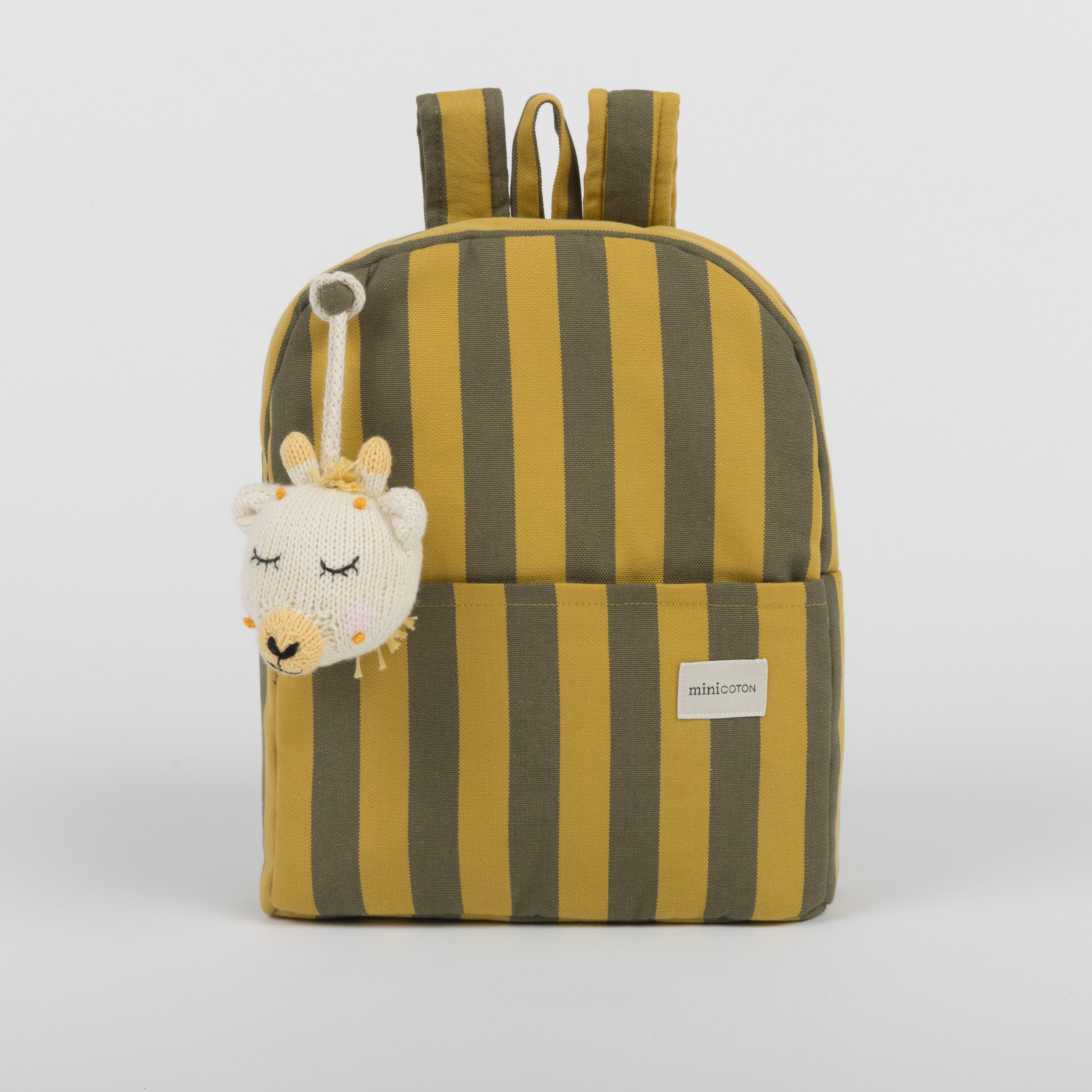 Mochila Olive + Gold - Minicoton