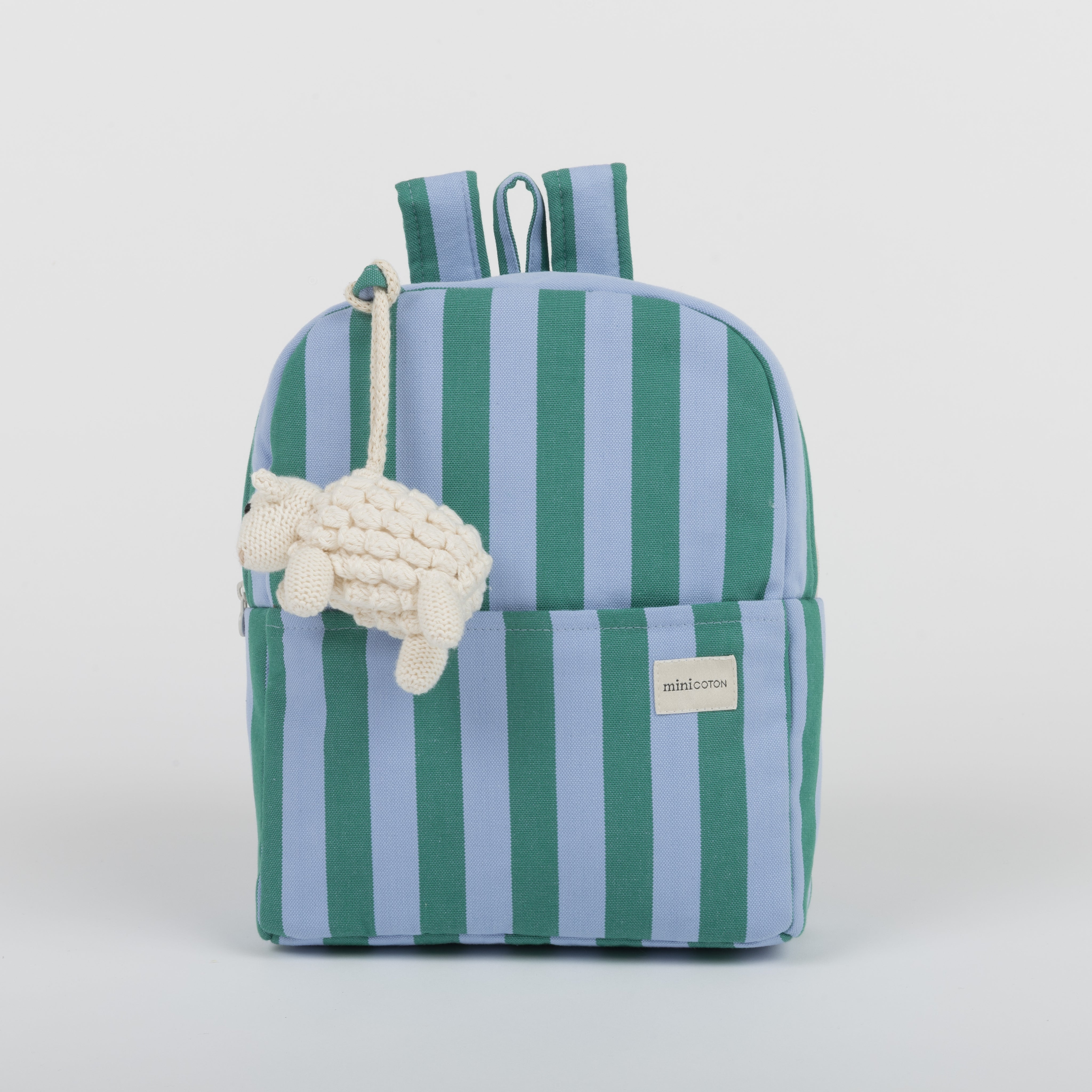 Mochila Green + Sky Blue - Minicoton