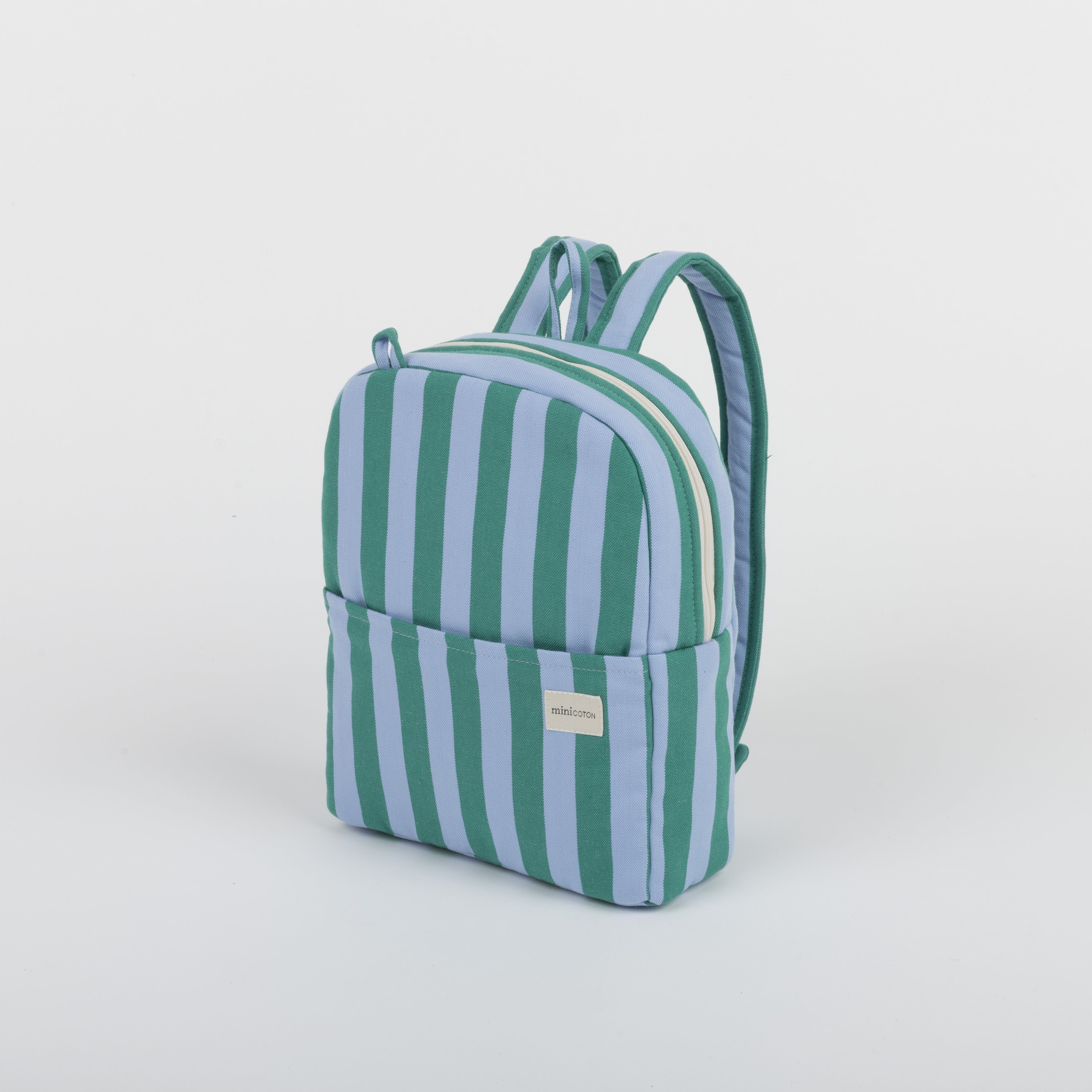 Mochila Green + Sky Blue - Minicoton