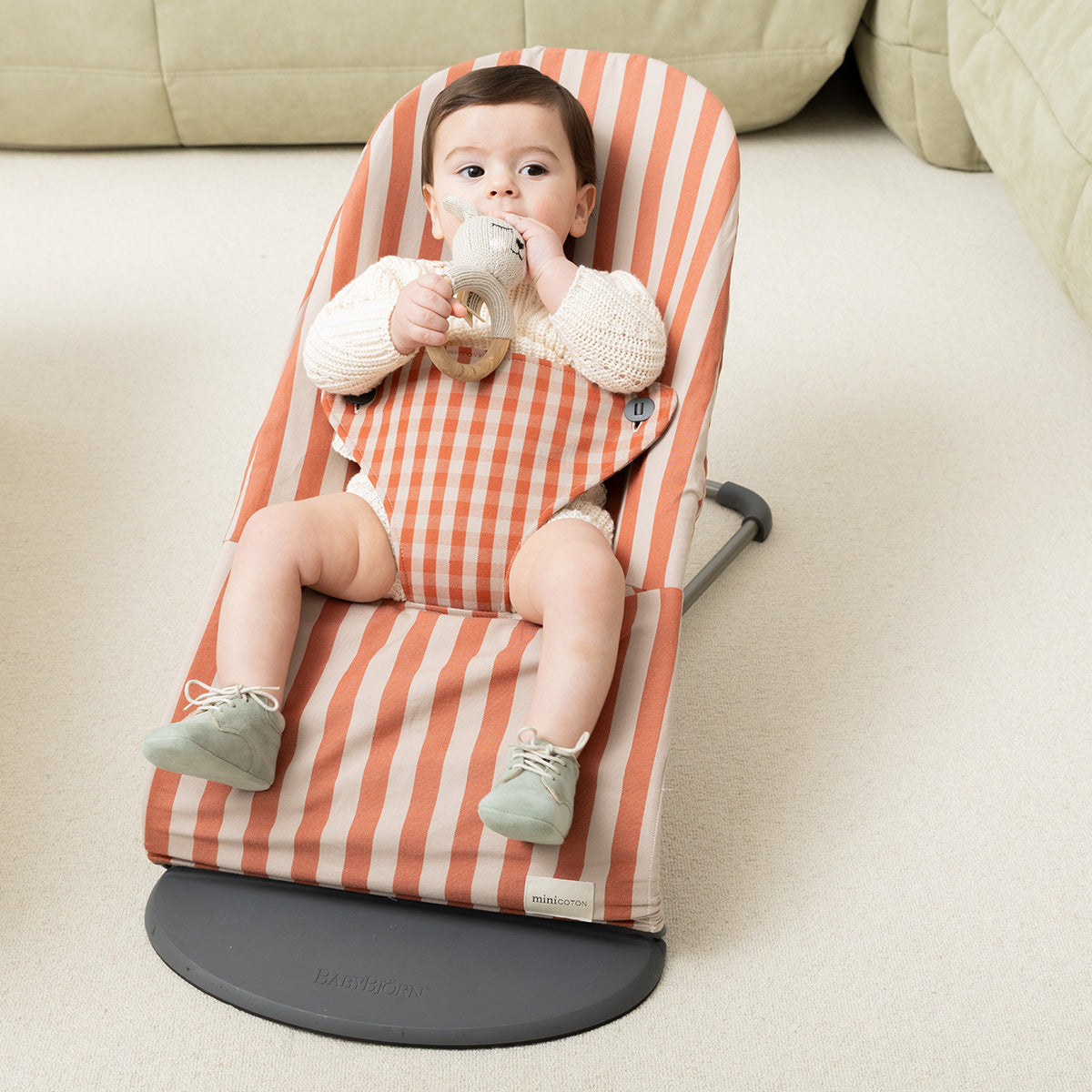 Funda Babybjörn Rose + Red - Minicoton