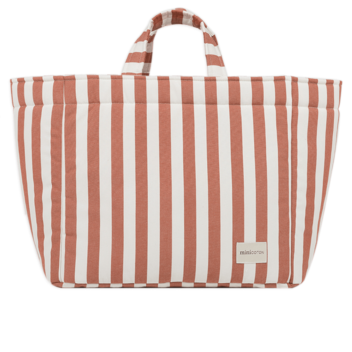 Big Bag - Red + Off White - Minicoton