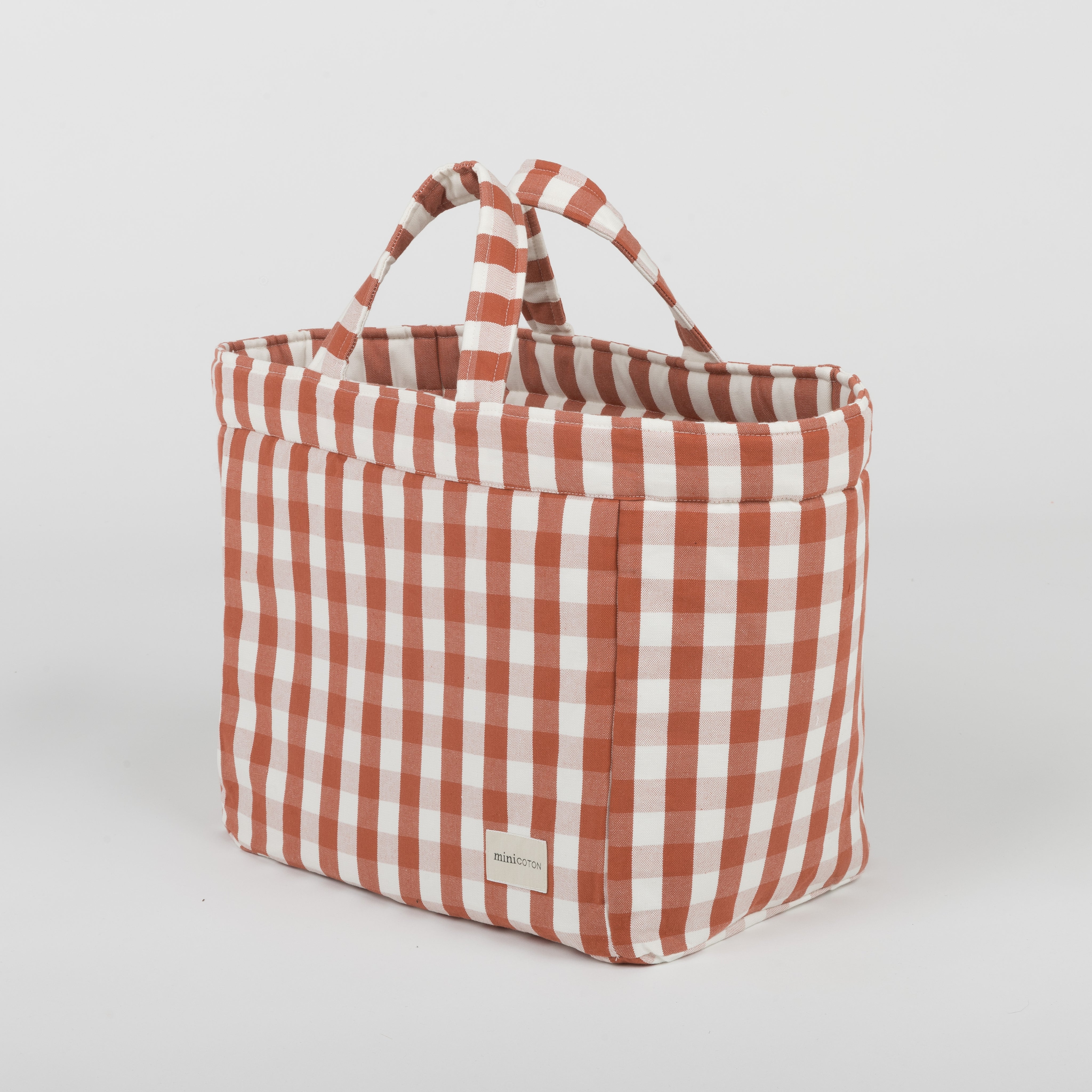 Big Bag - Red + Off White - Minicoton