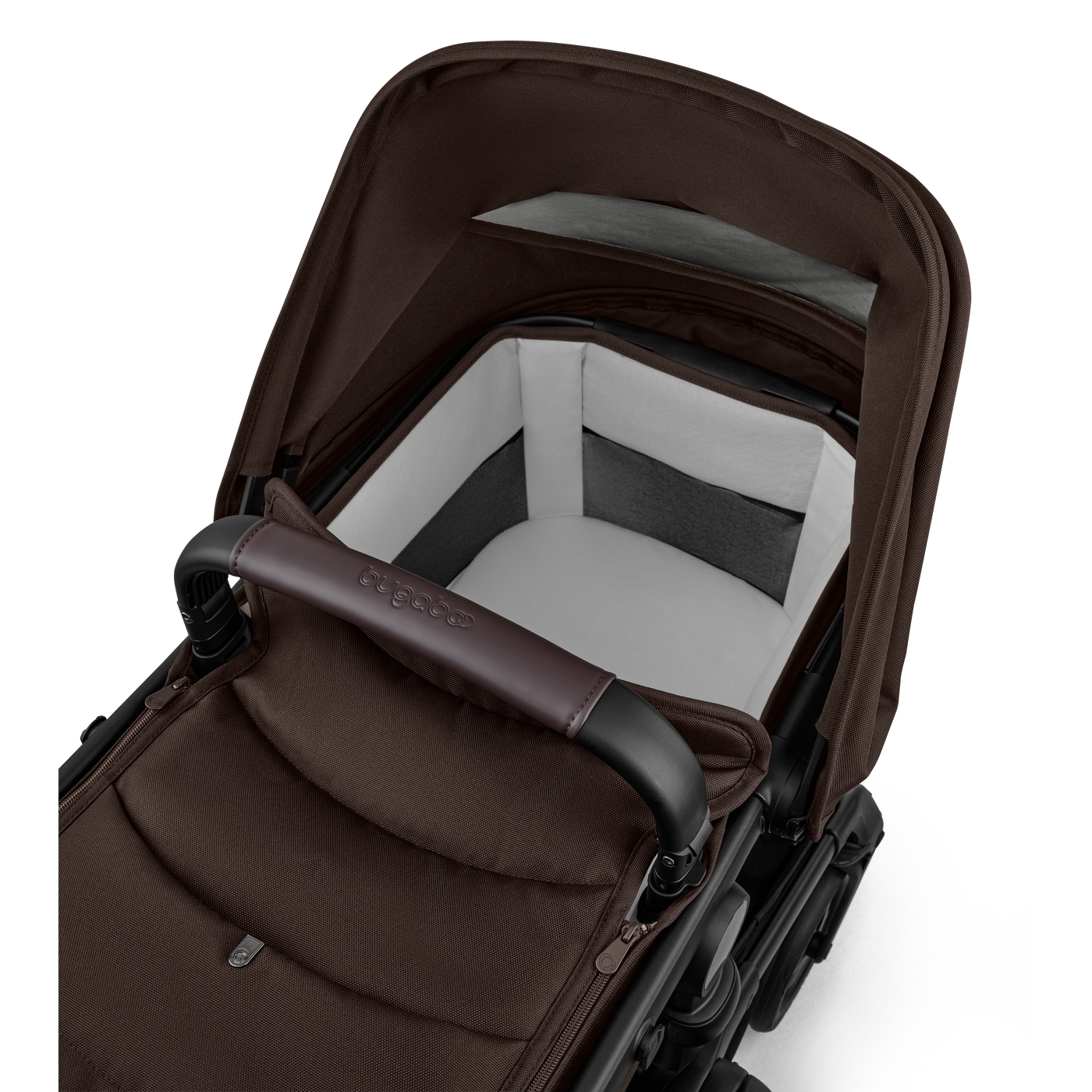Bugaboo Fox 5 Renew Silla+Capazo Negro / Cocoa Brow / Cocoa Brown