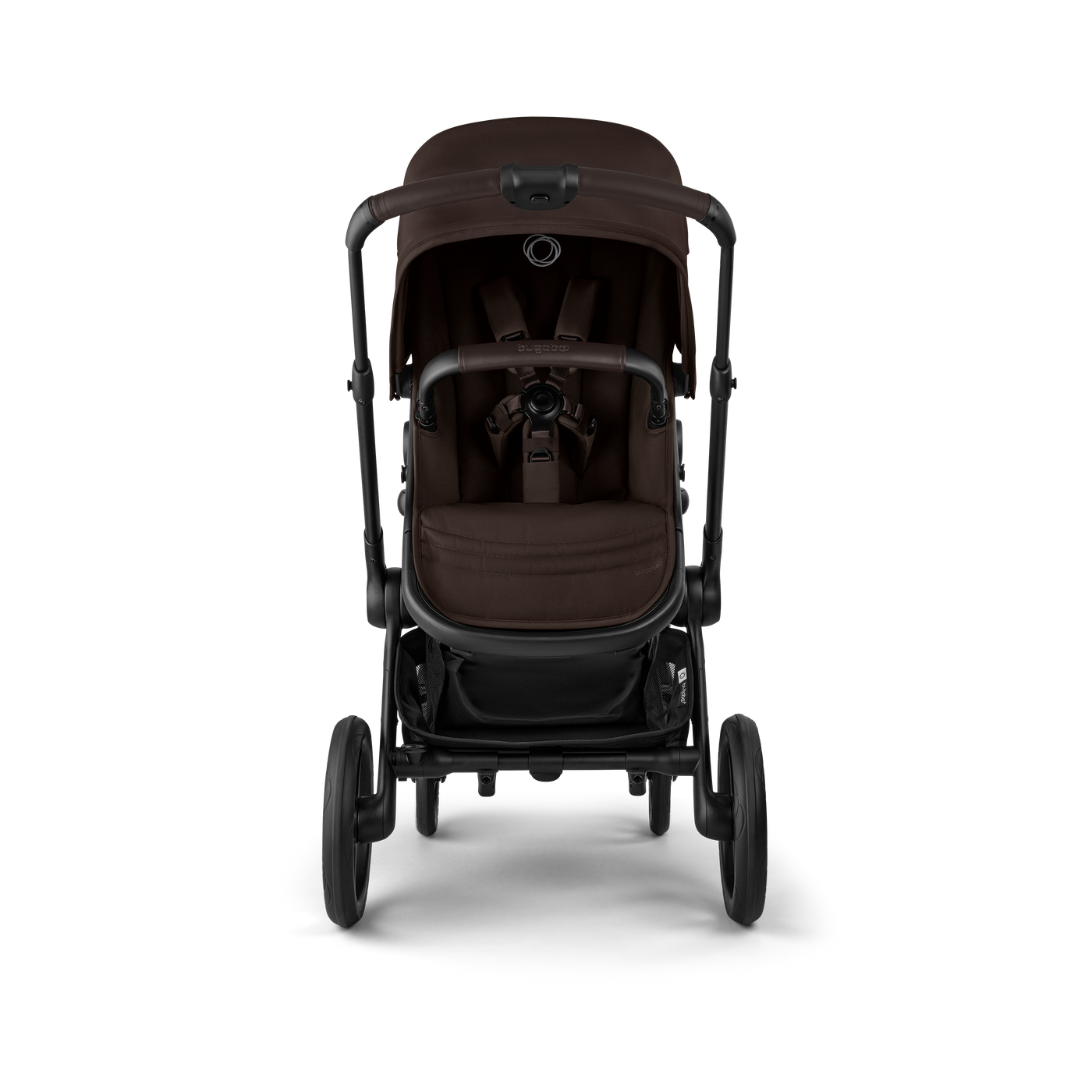 Bugaboo Fox 5 Renew Silla+Capazo Negro / Cocoa Brow / Cocoa Brown