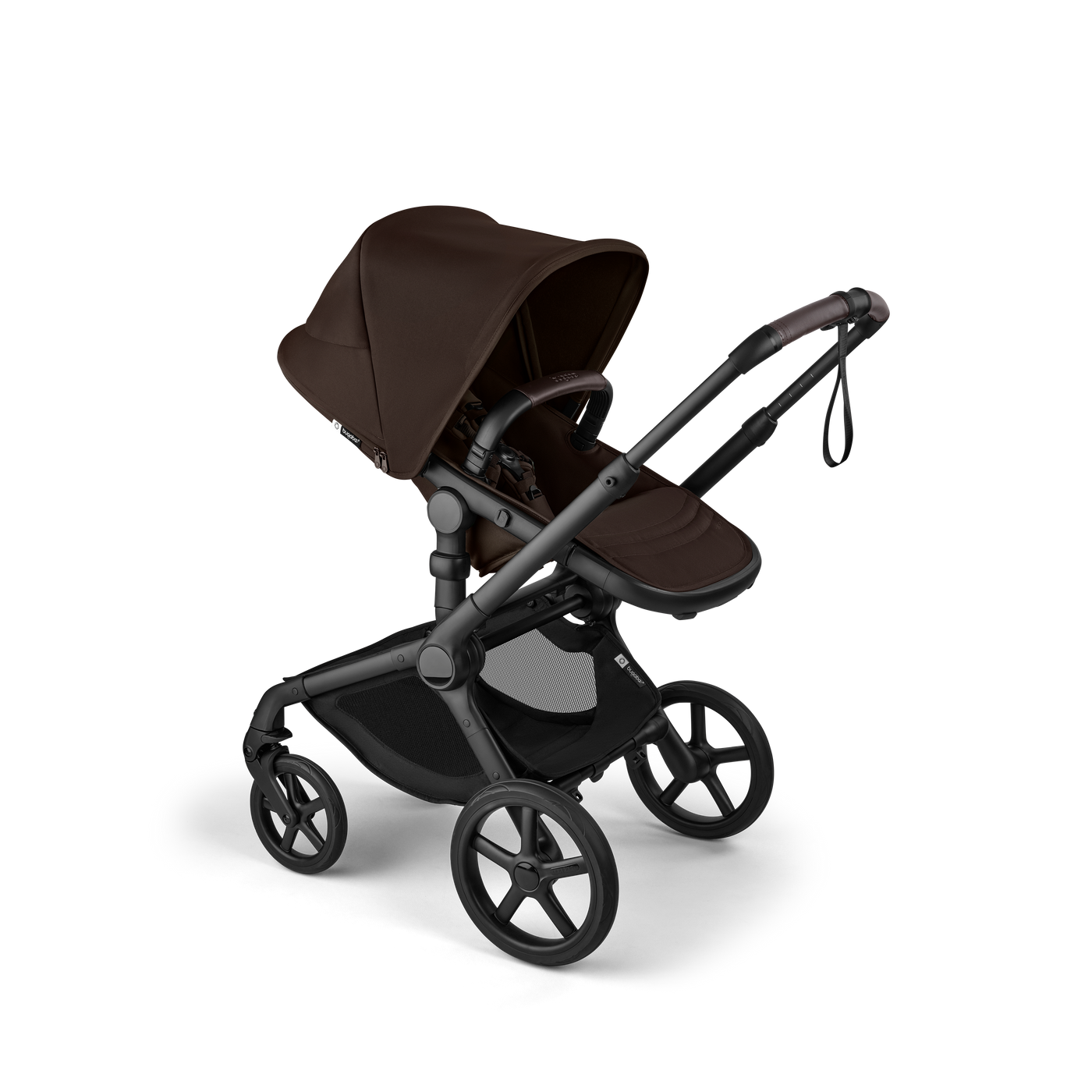 Bugaboo Fox 5 Renew Silla+Capazo Negro / Cocoa Brow / Cocoa Brown