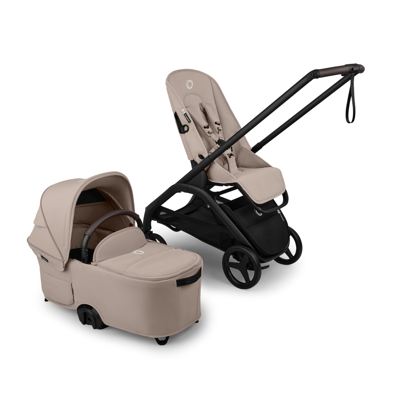 Bugaboo Dragonfly Plus Completo Negro / Desert Taupe / Desert Taupe