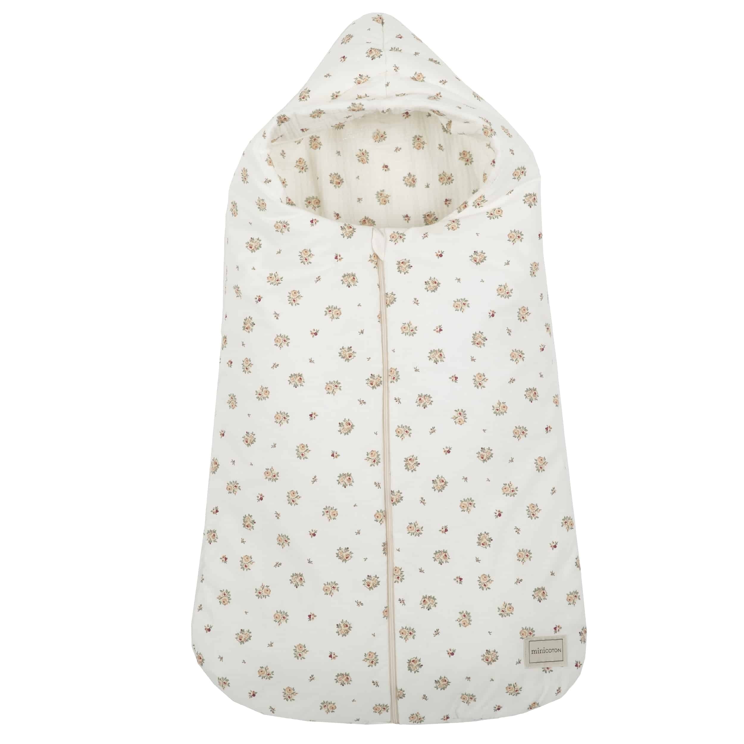 Saco Oval Flor Citrus - invierno - Minicoton