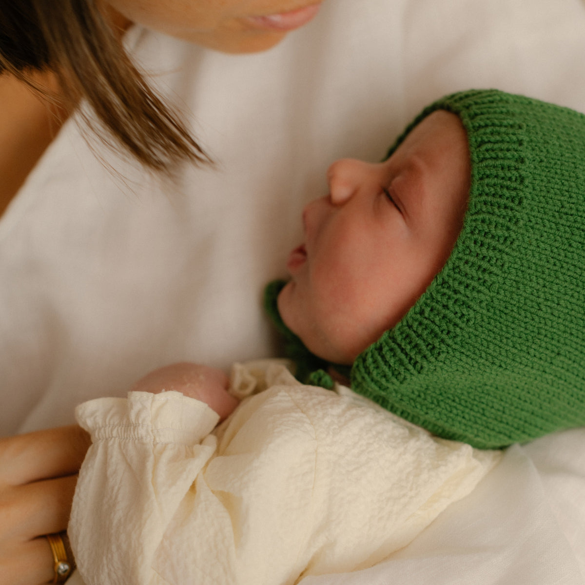 Capota Crochet Green