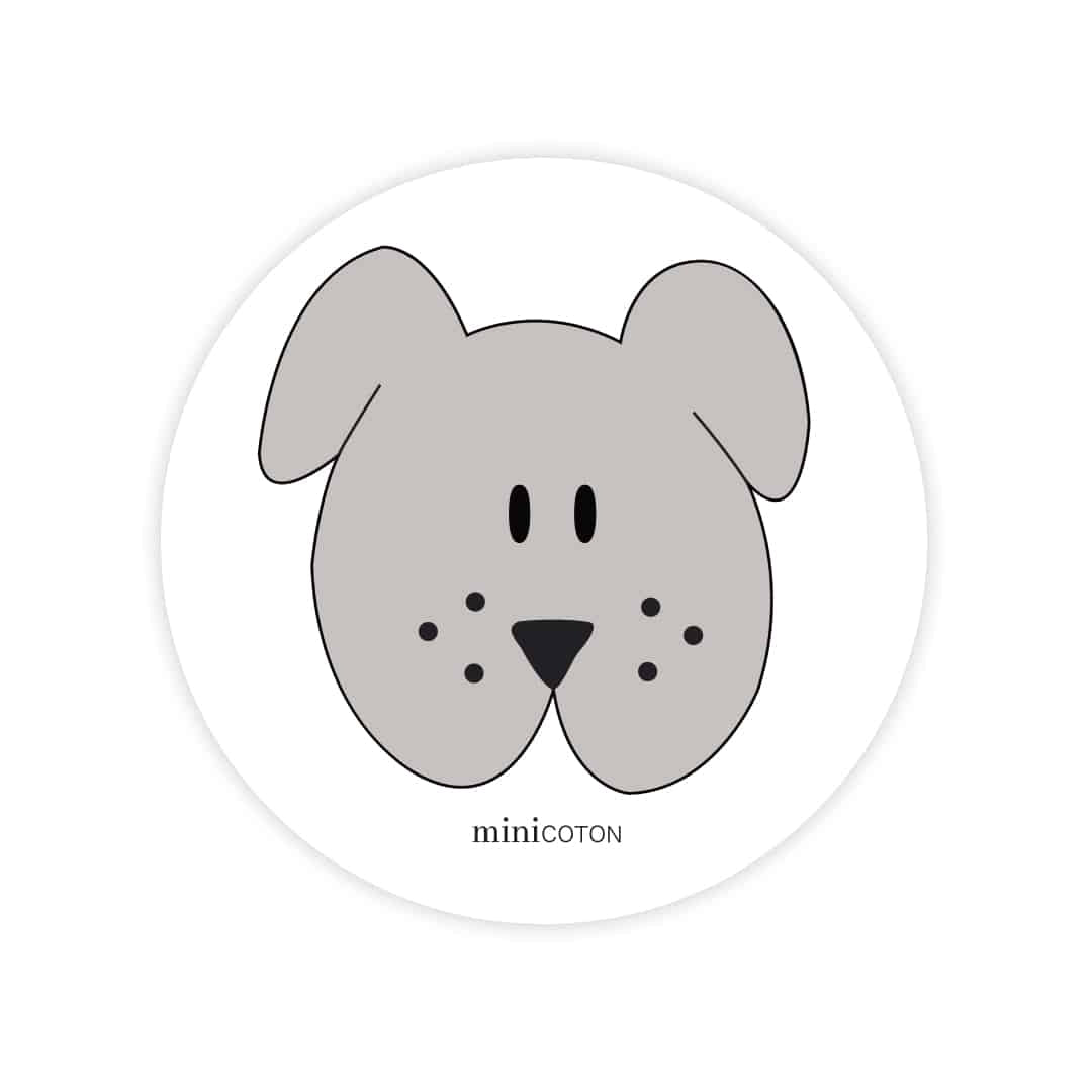 Sticker Puppy - Minicoton