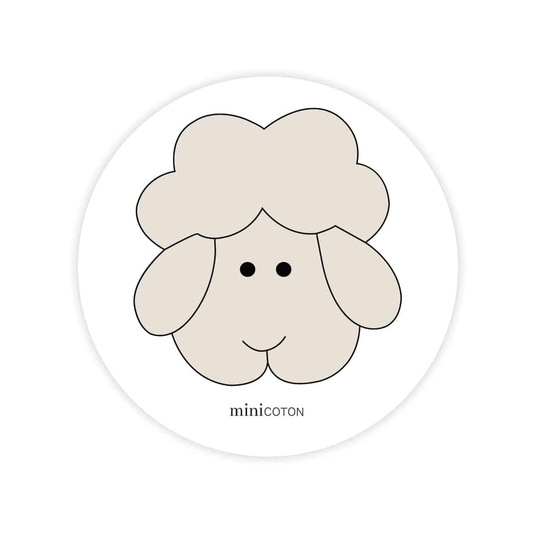 Sticker Oveja - Minicoton