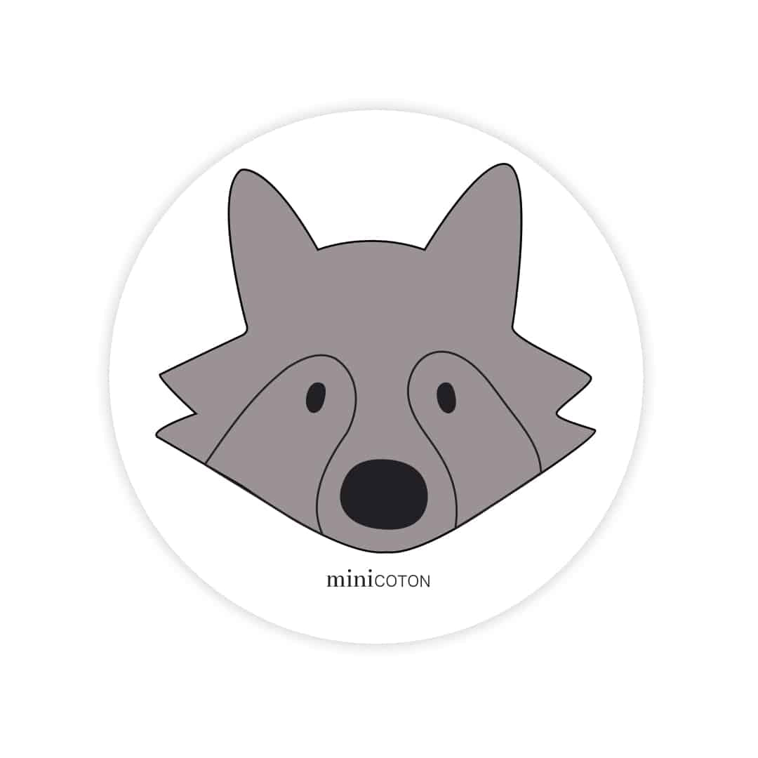 Sticker Fox - Minicoton