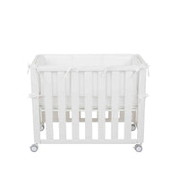 Protector Minicuna Bambula Blanco 90x50cm - Minicoton