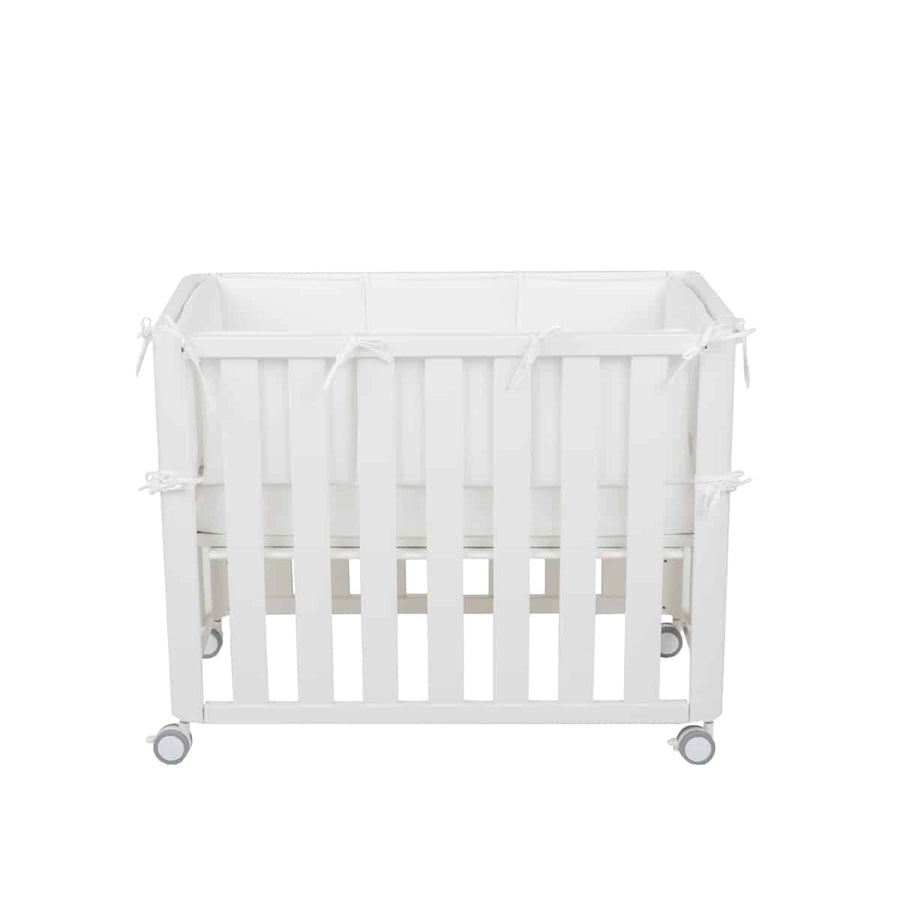 Protector Minicuna Bambula Blanco 90x50cm - Minicoton
