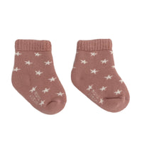 Calcetines Estrella Rosa - Minicoton