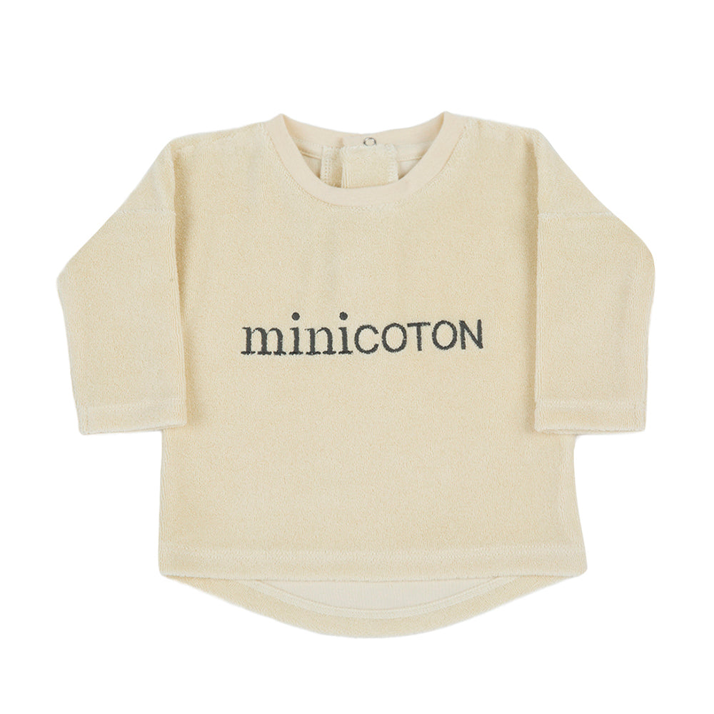 Sudadera Minicoton Crudo - Minicoton