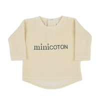 Sudadera Minicoton Crudo - Minicoton