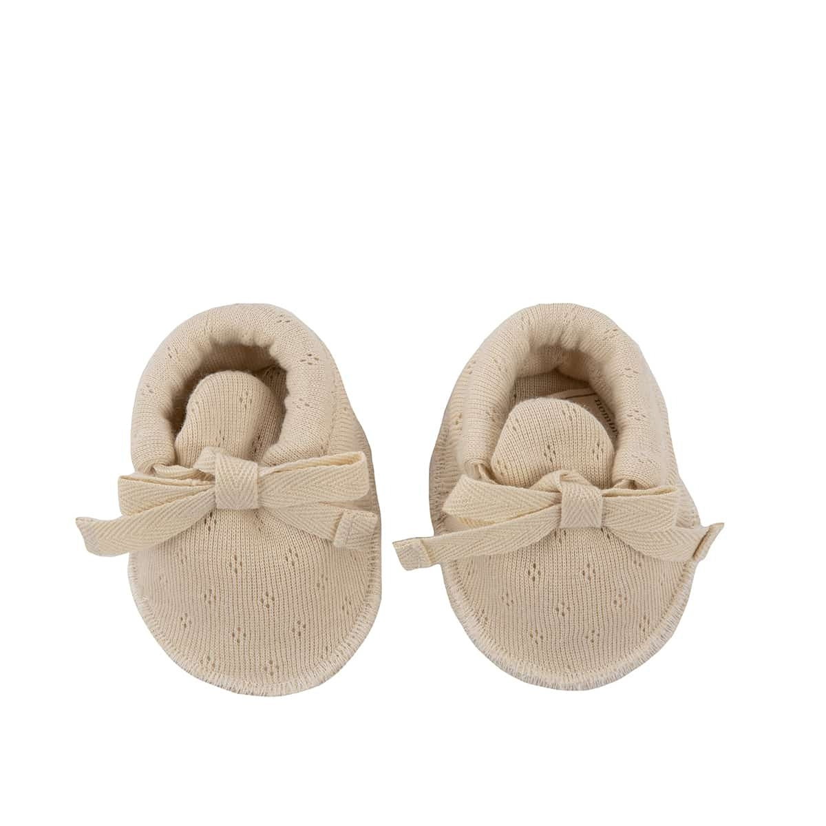 Booties Holey Crudo - Minicoton