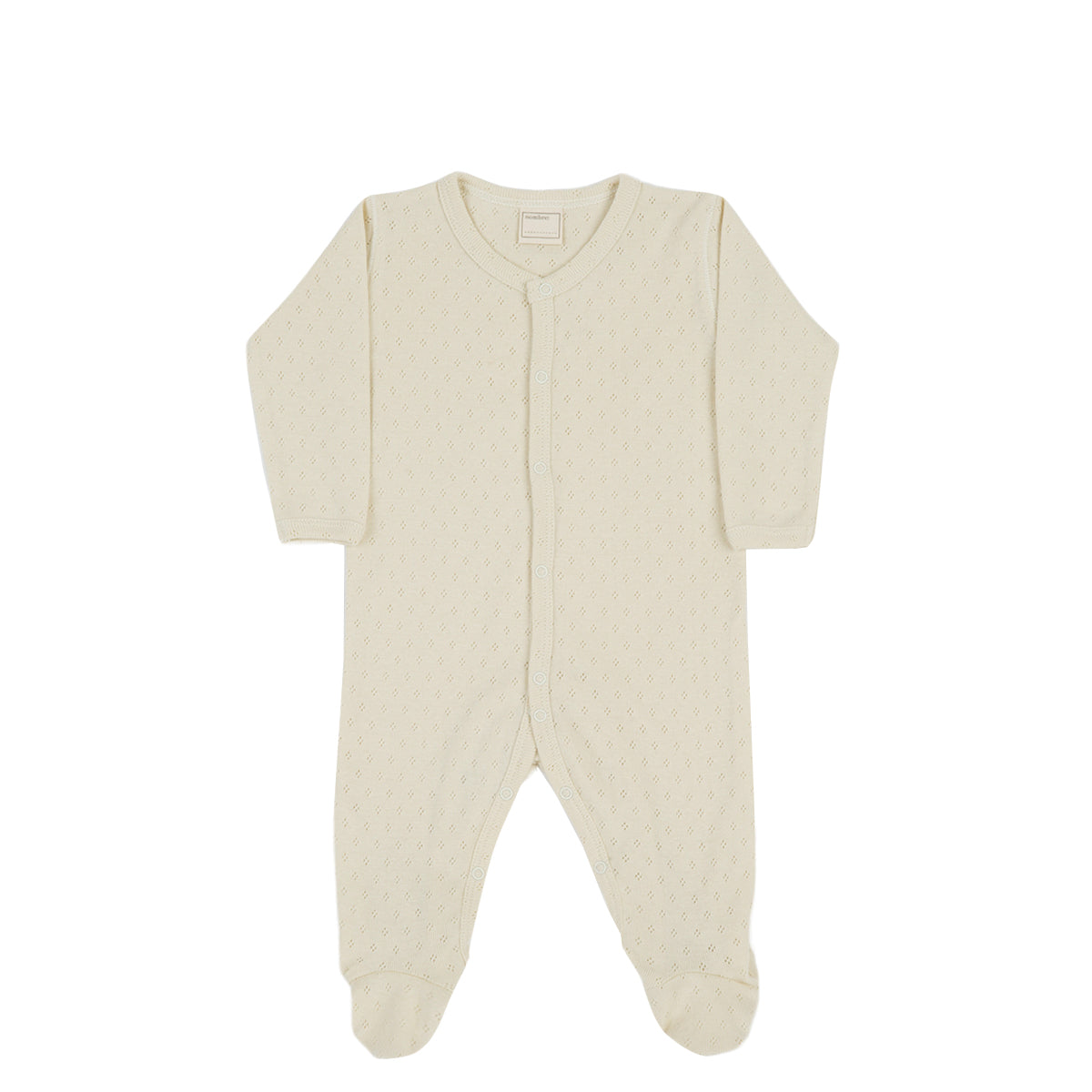 Jumpsuit Holey Crudo - Minicoton