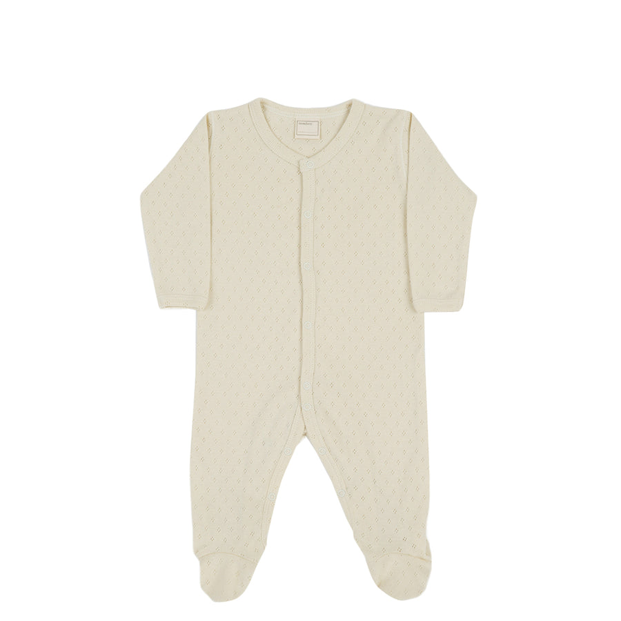 Jumpsuit Holey Crudo - Minicoton