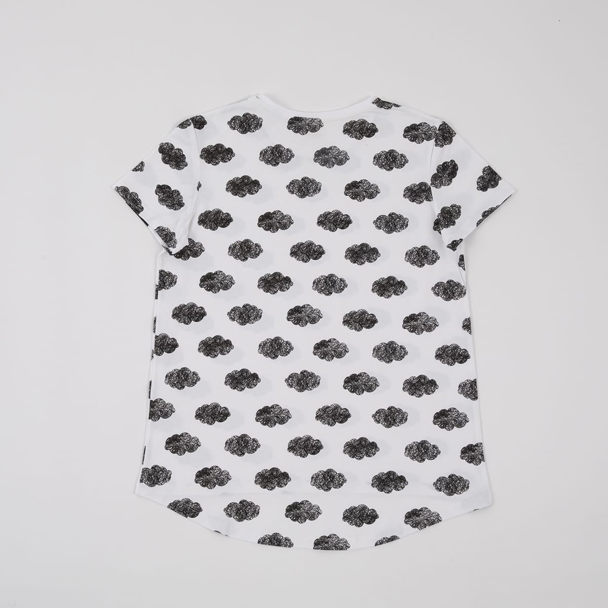 T-shirt Nubes M/corta MUM - Minicoton